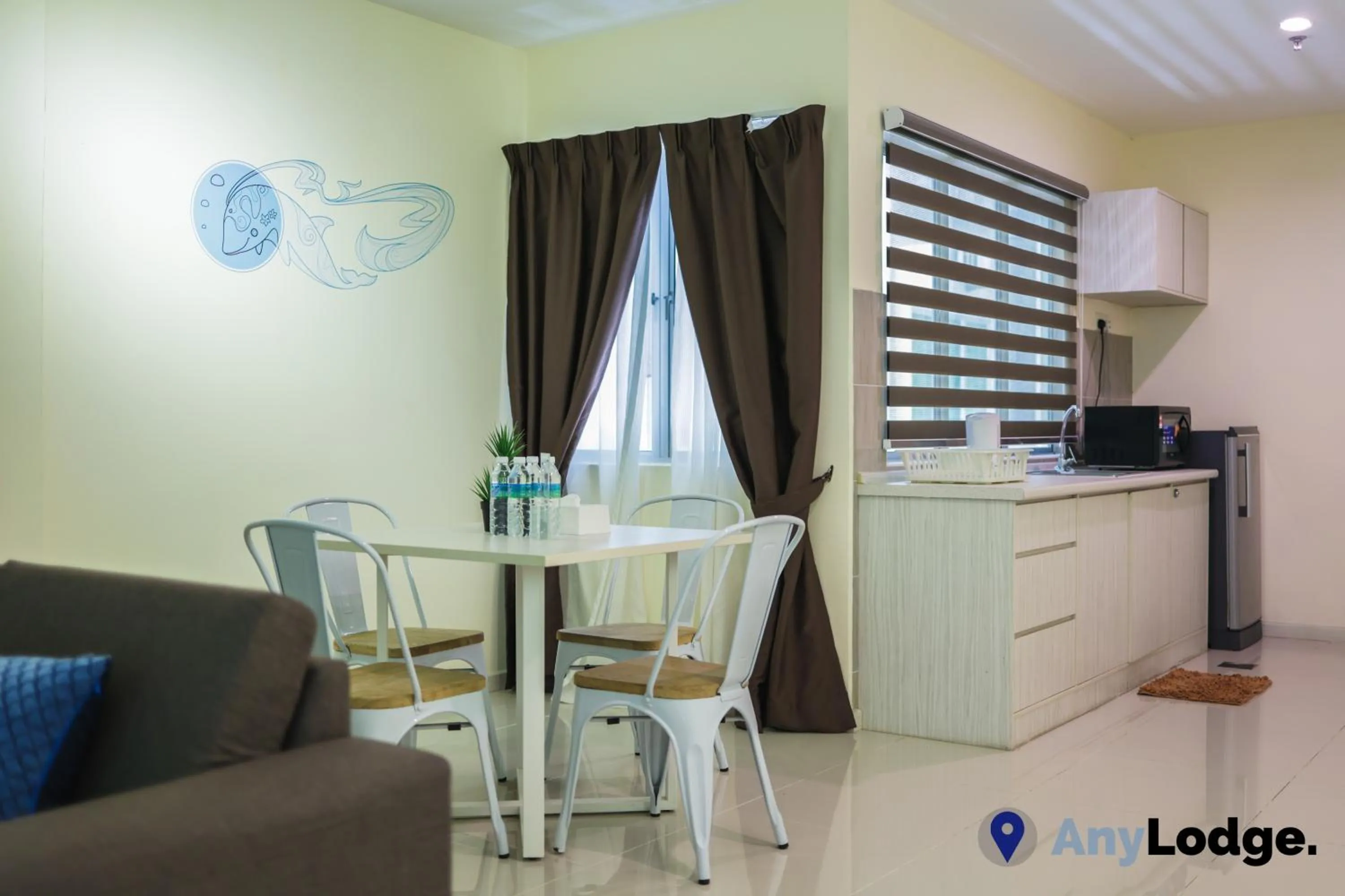 kitchen in AnyLodge Waterfront Marina Island Pangkor