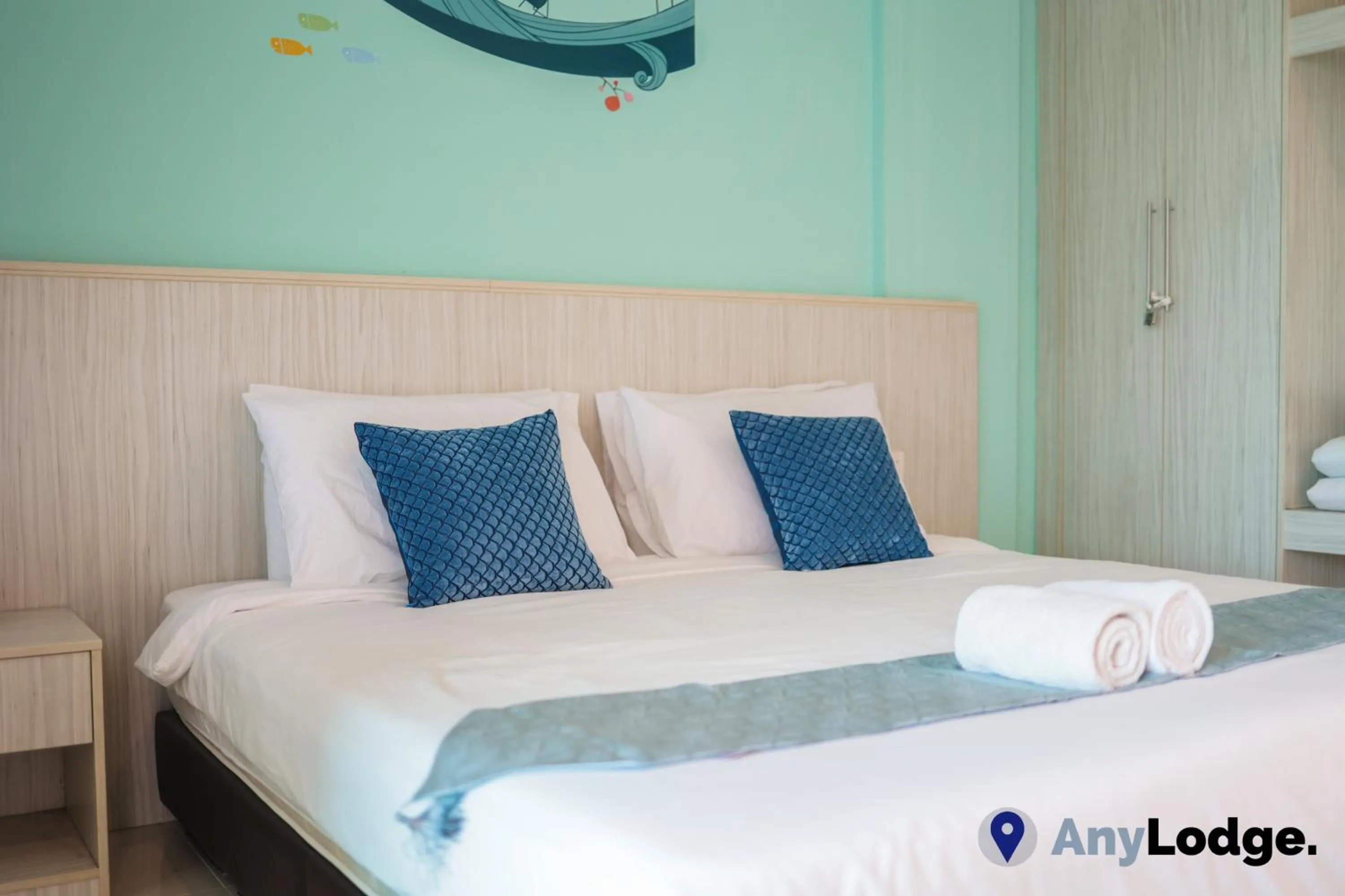 Bedroom, Bed in AnyLodge Waterfront Marina Island Pangkor