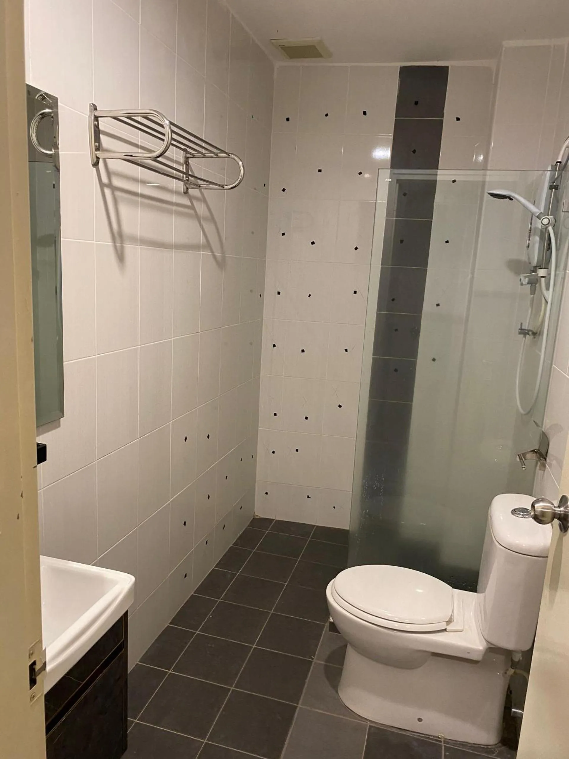 Toilet in AnyLodge Waterfront Marina Island Pangkor