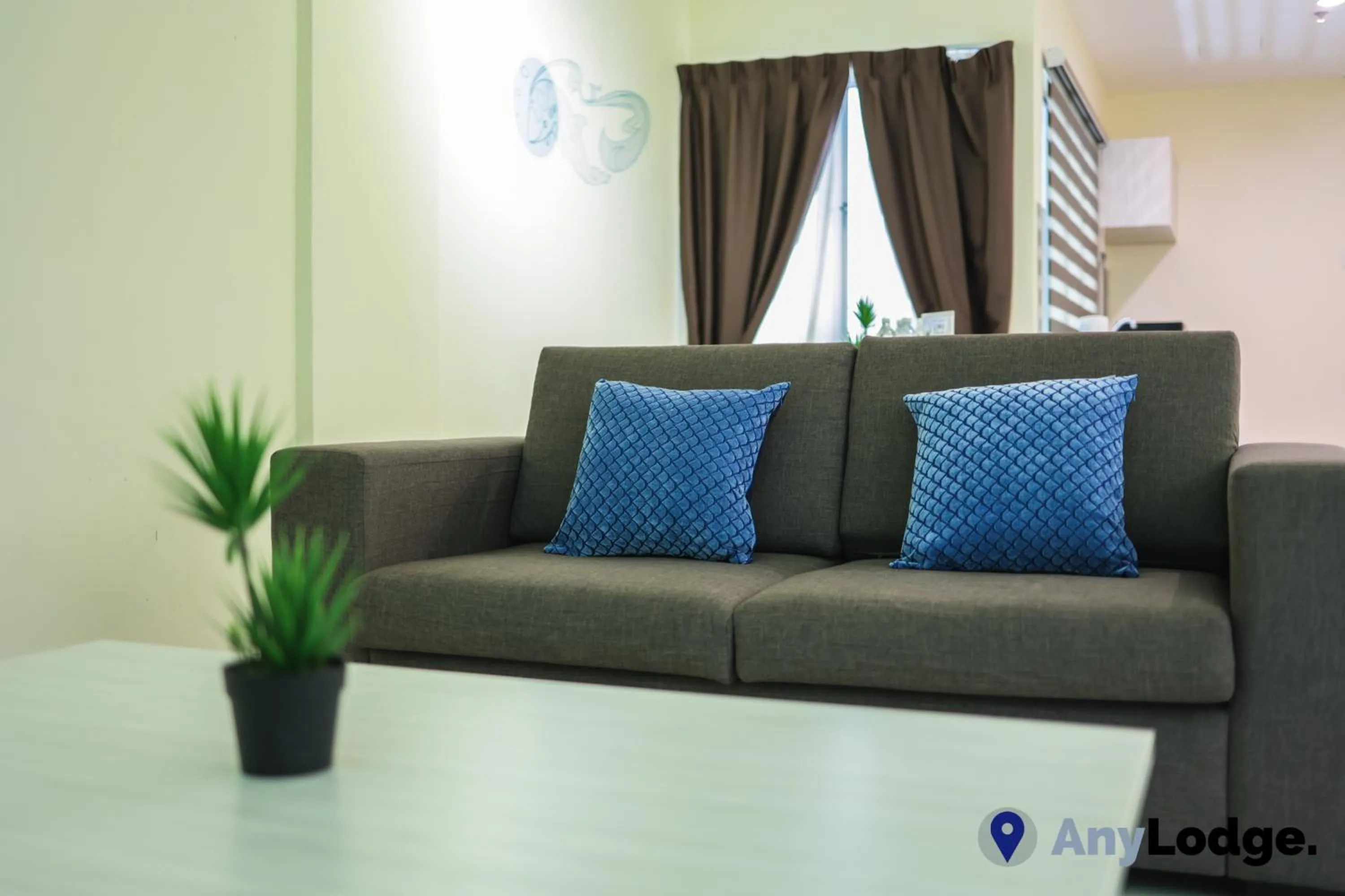 Seating area in AnyLodge Waterfront Marina Island Pangkor