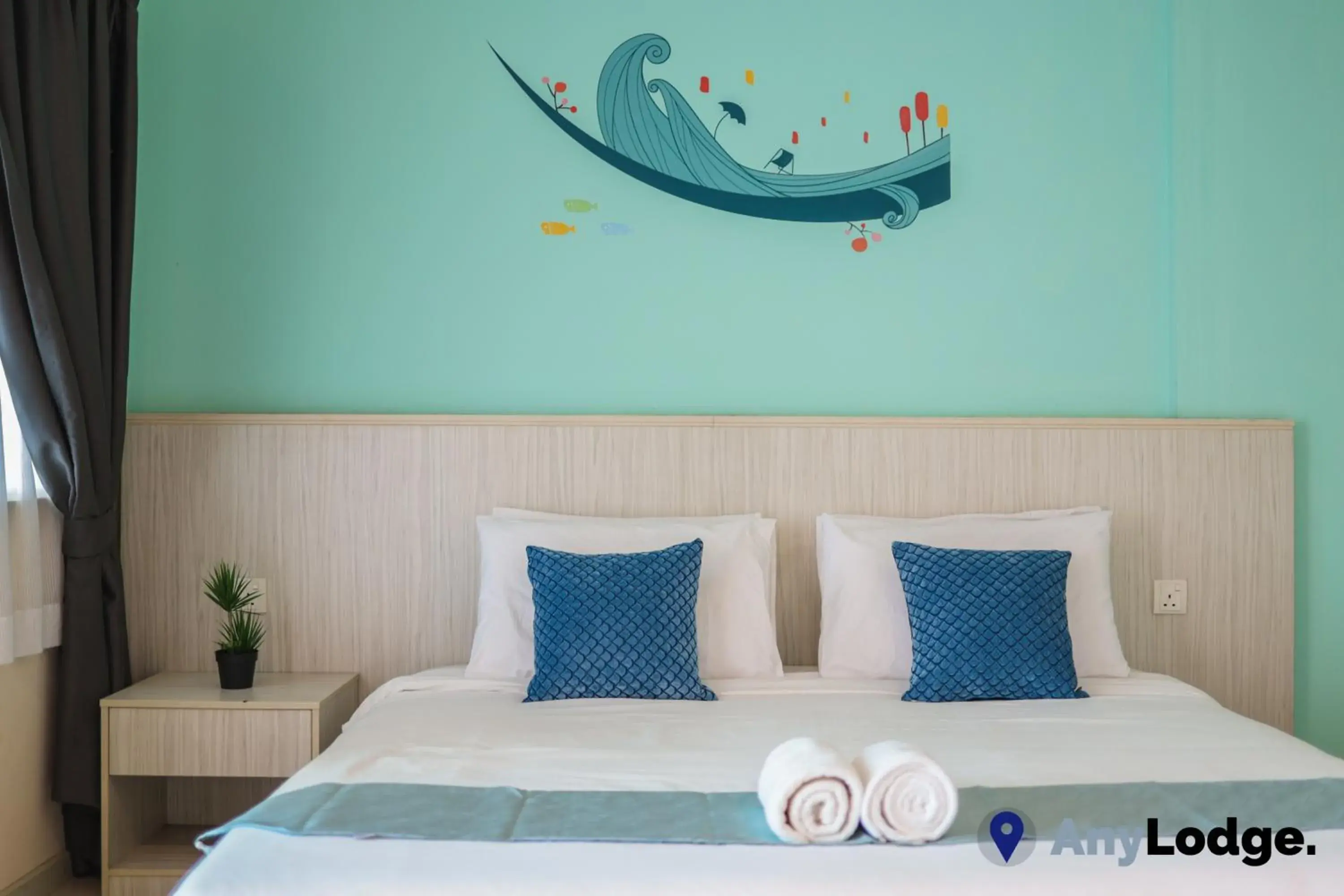Deluxe Double or Twin Room with Sea View in AnyLodge Waterfront Marina Island Pangkor Deluxe Double or Twin Room with Sea View in AnyLodge Waterfront Marina Island Pangkor