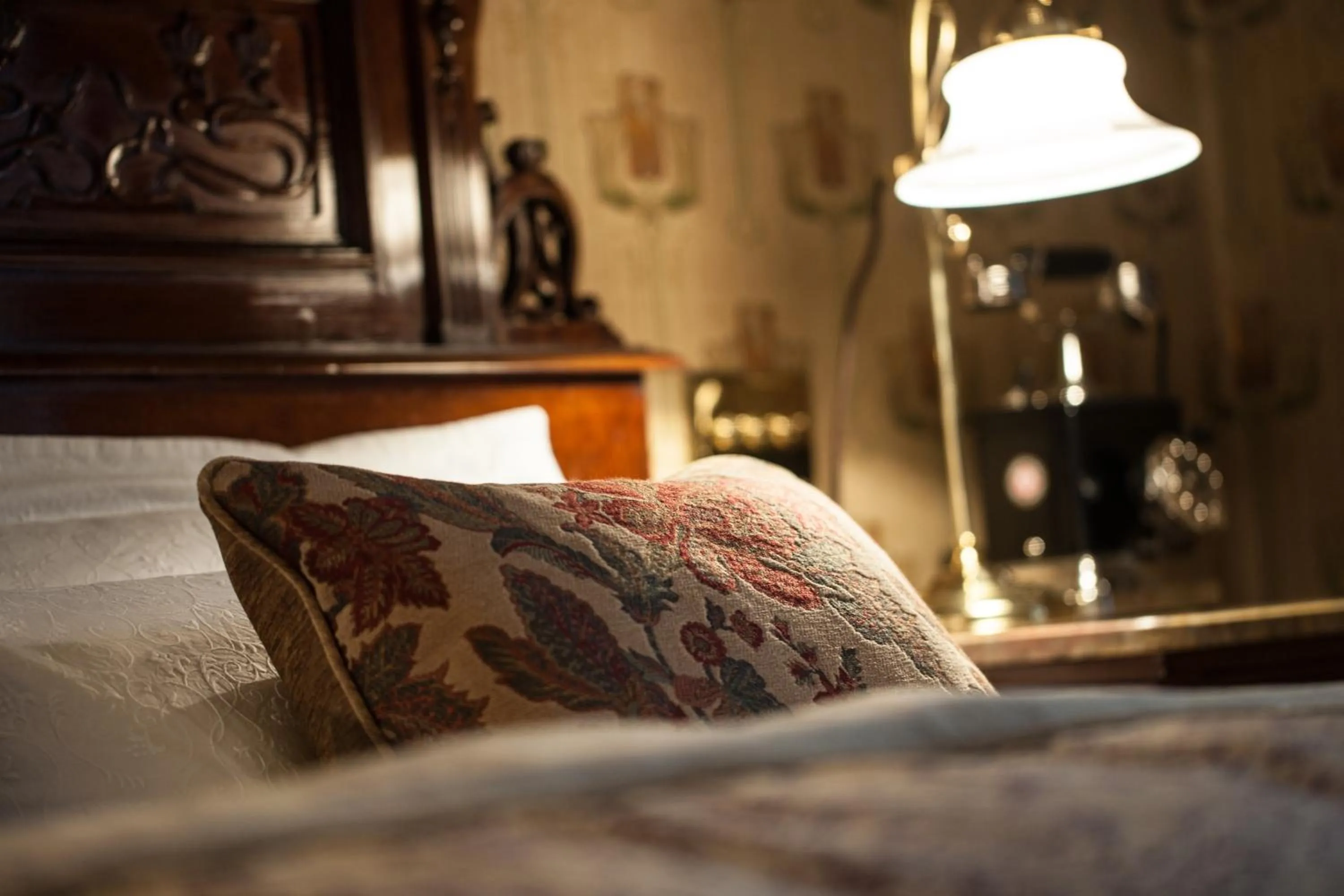 Bed in Pałac Ciekocinko Hotel Resort & Wellness