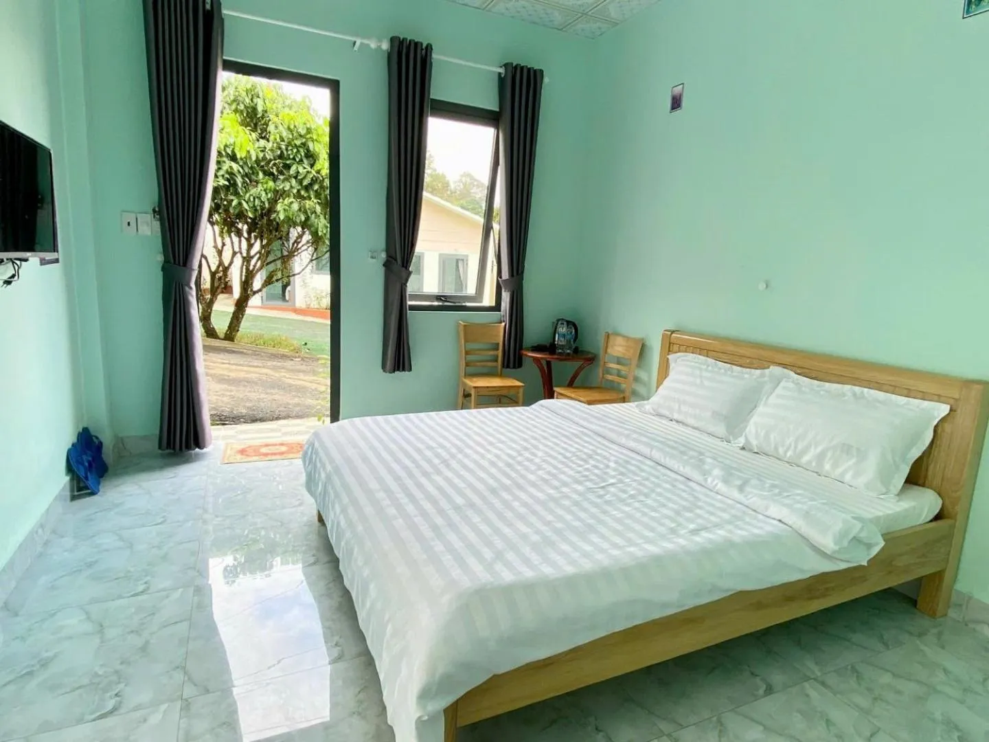 Bed in ĐAM MÊ HOMESTAY