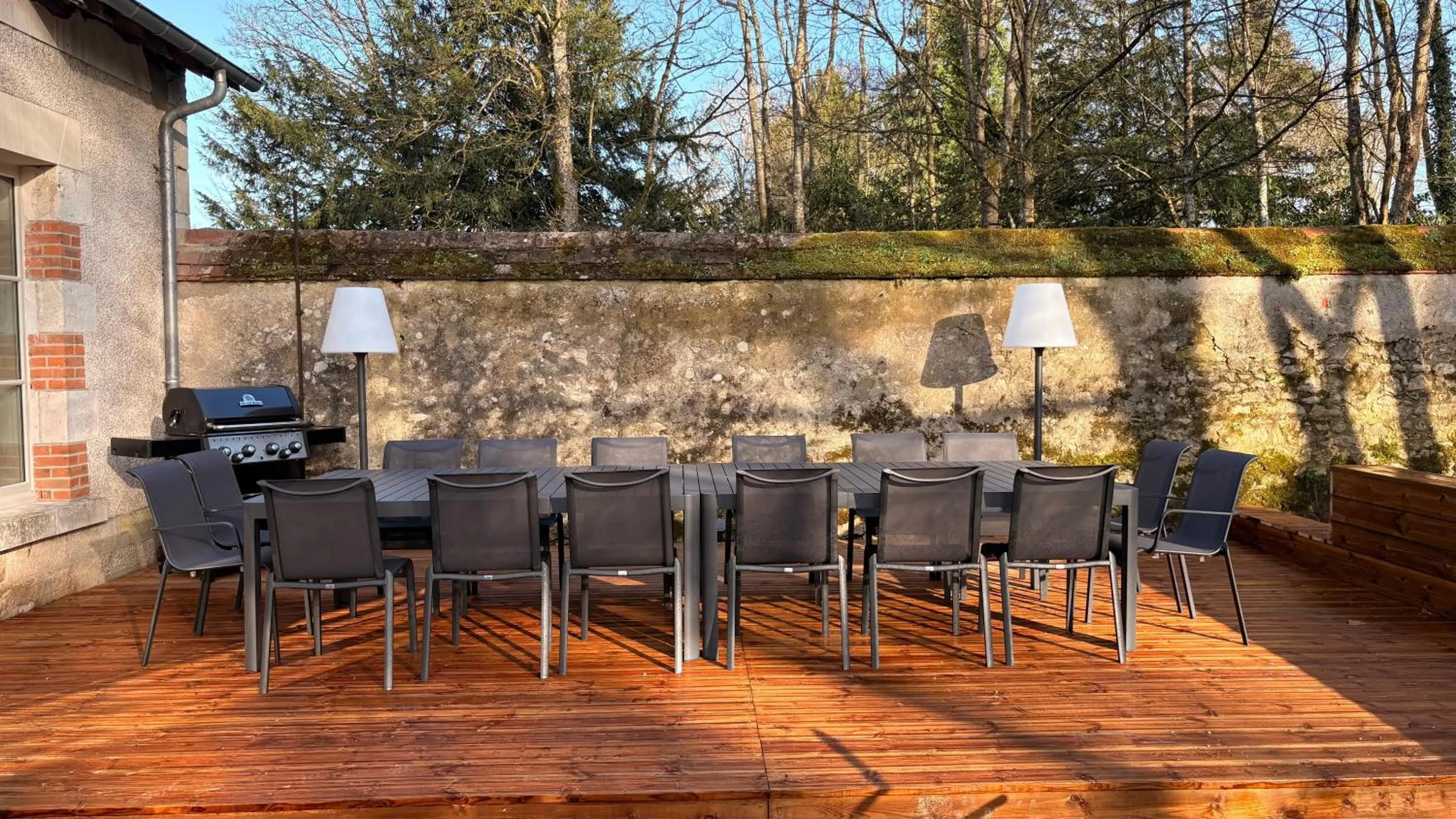 Patio in Château du Rondon