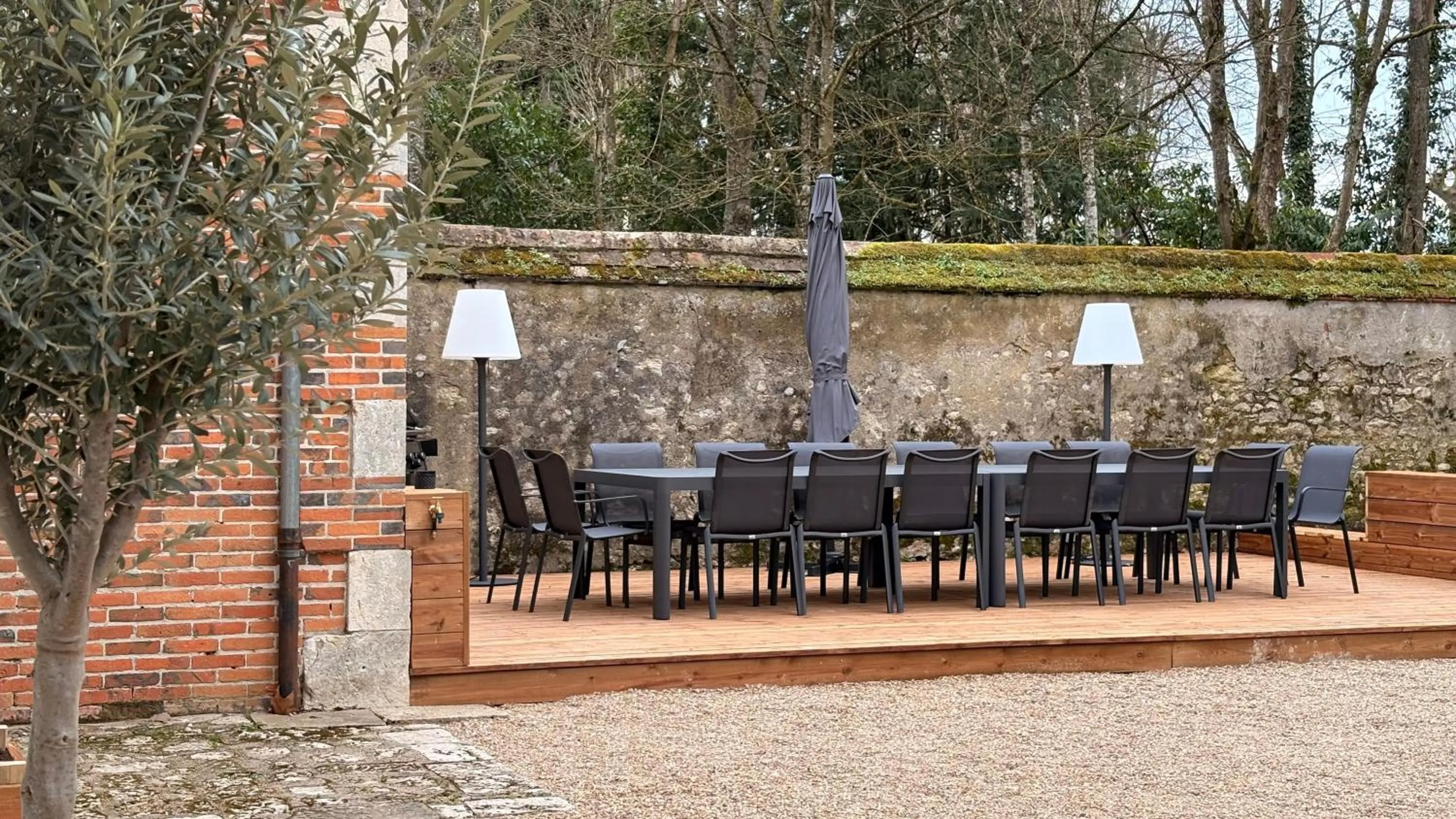 Patio in Château du Rondon