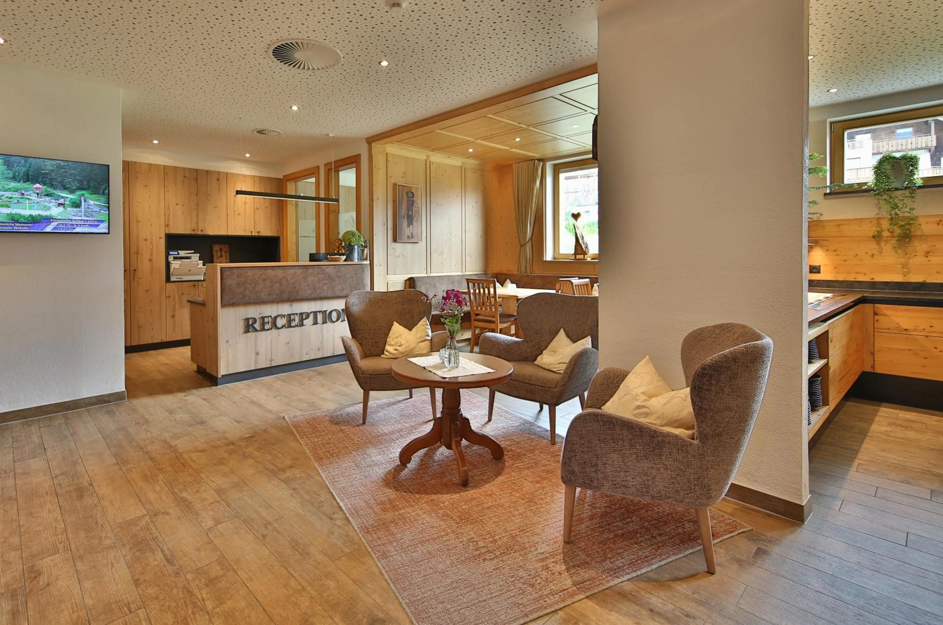 Lobby or reception in Hotel Astoria