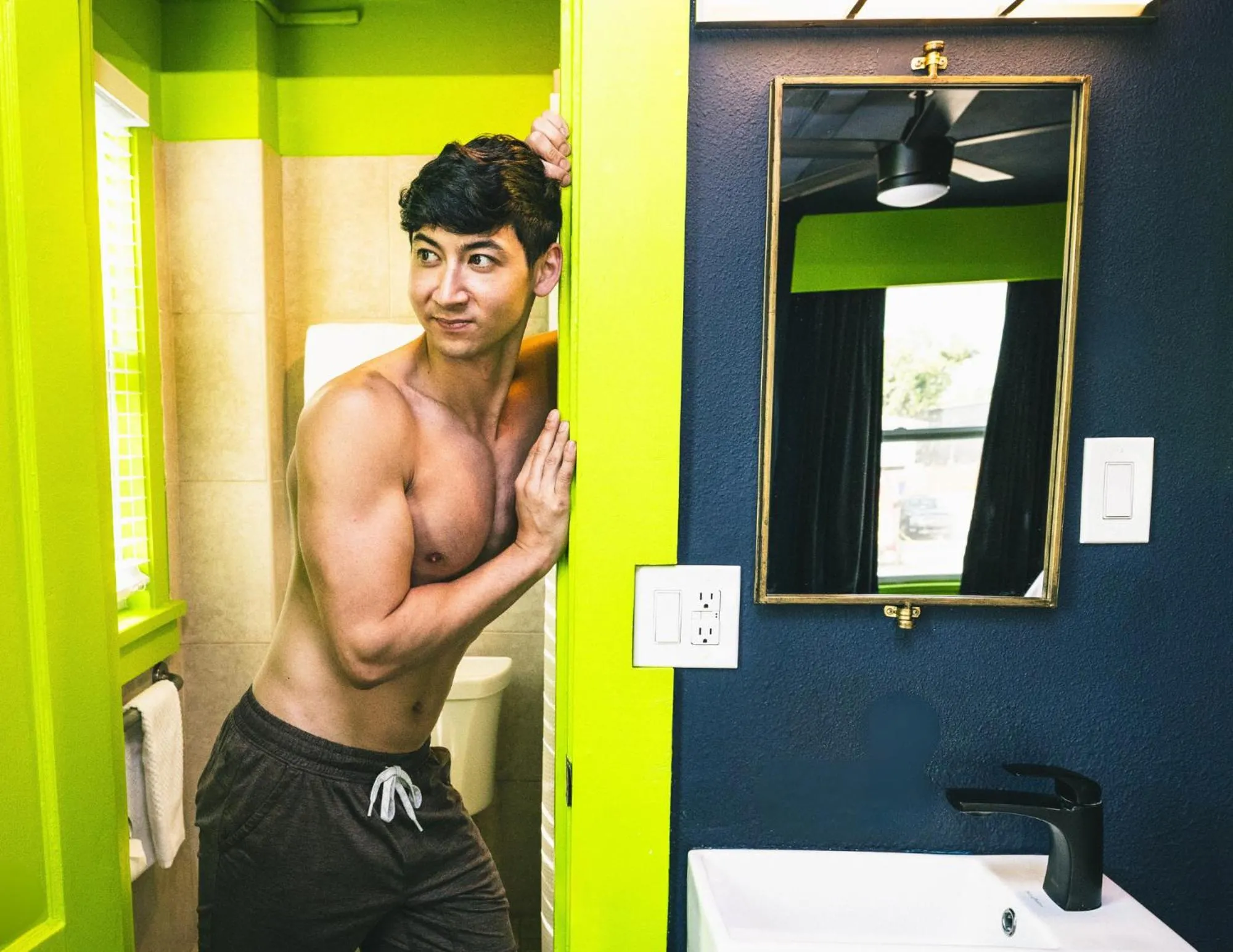 Bathroom in Mari Jean Hotel - All Adults Welcome