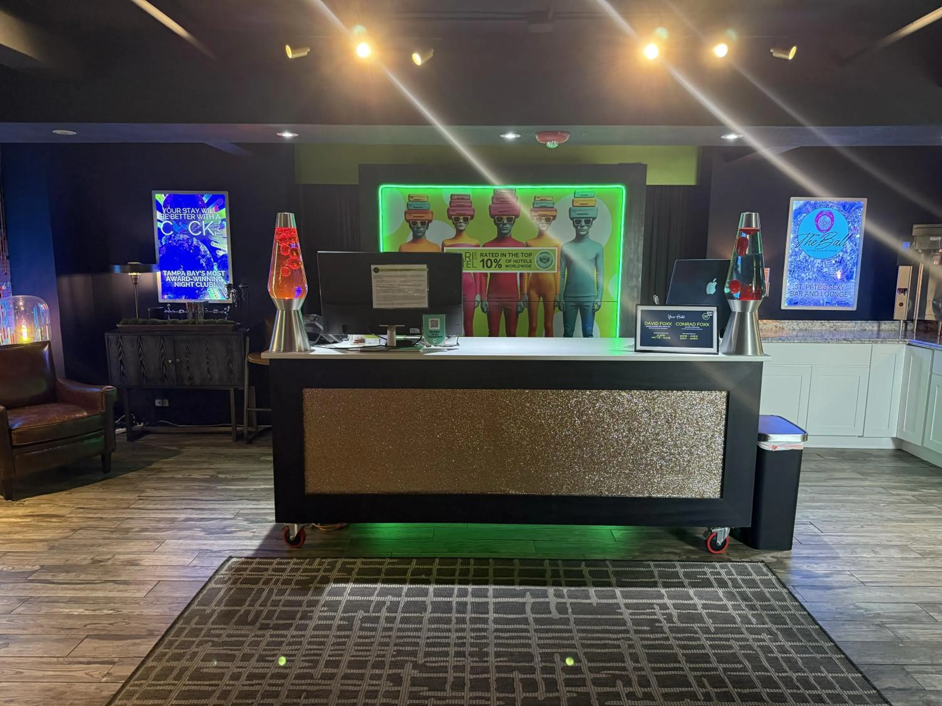 Lobby or reception in Mari Jean Hotel - All Adults Welcome