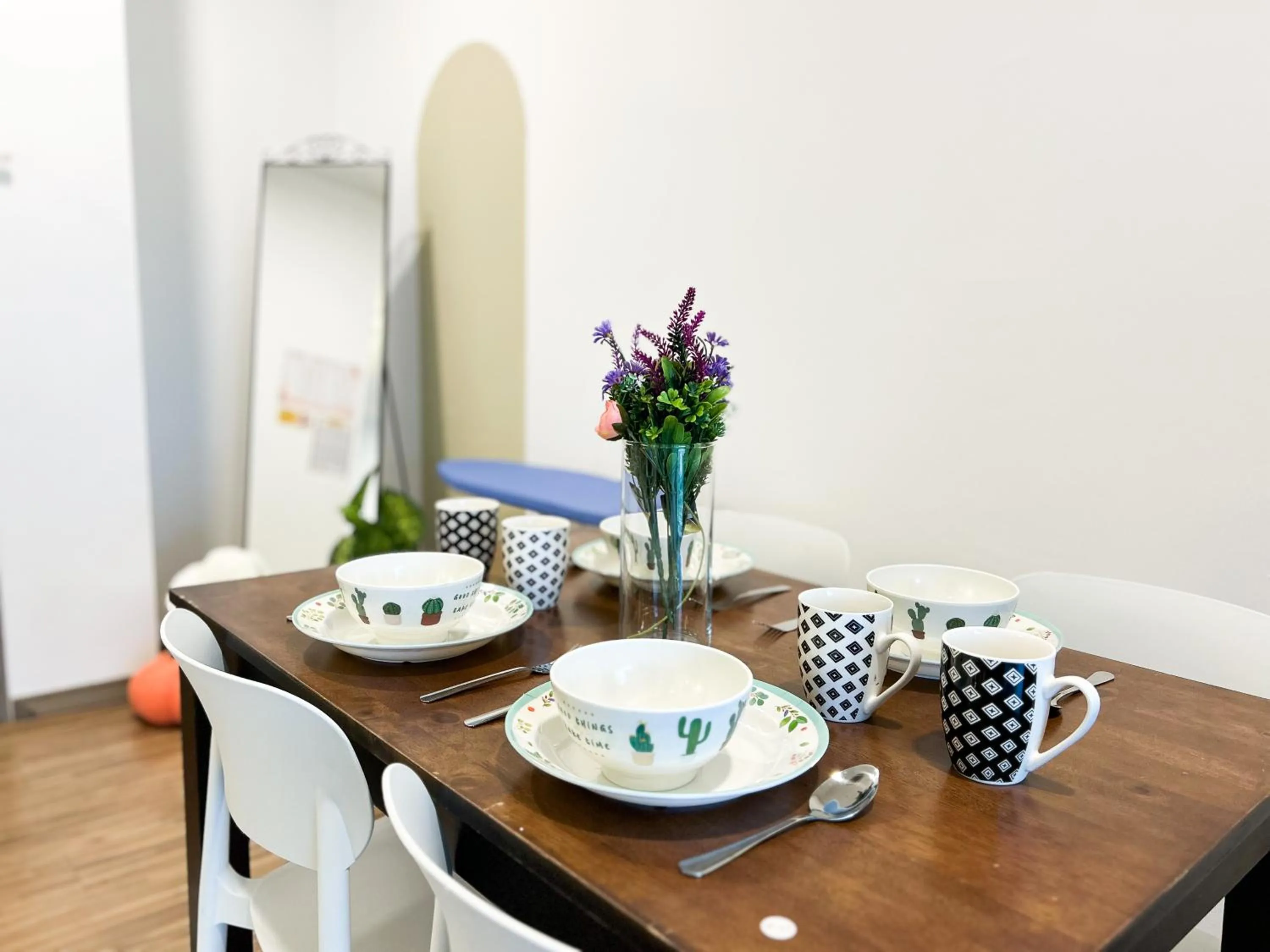 Dining area in Setapak Central Signature Suites by Manhattan Group