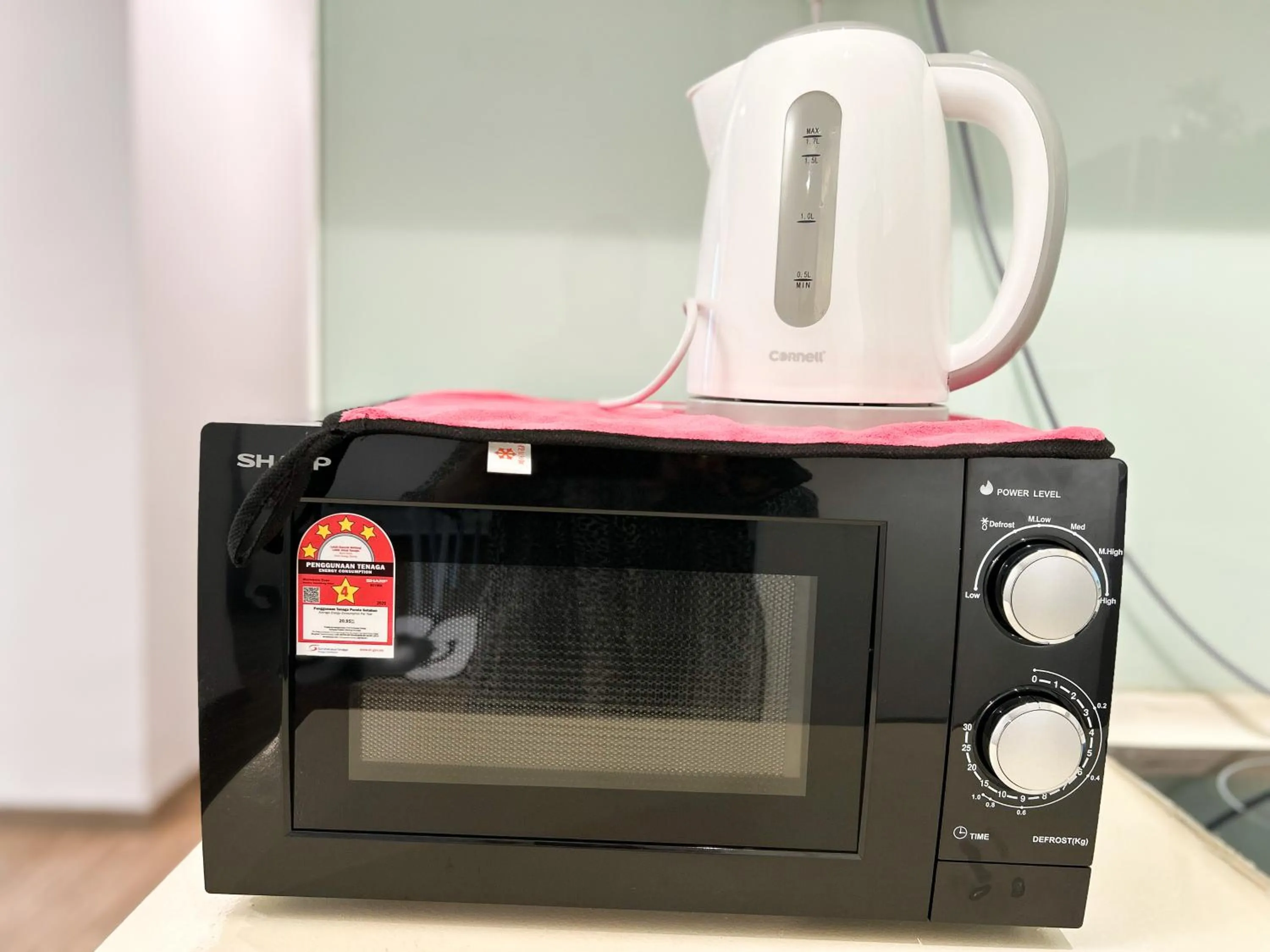 microwave in Setapak Central Signature Suites by Manhattan Group