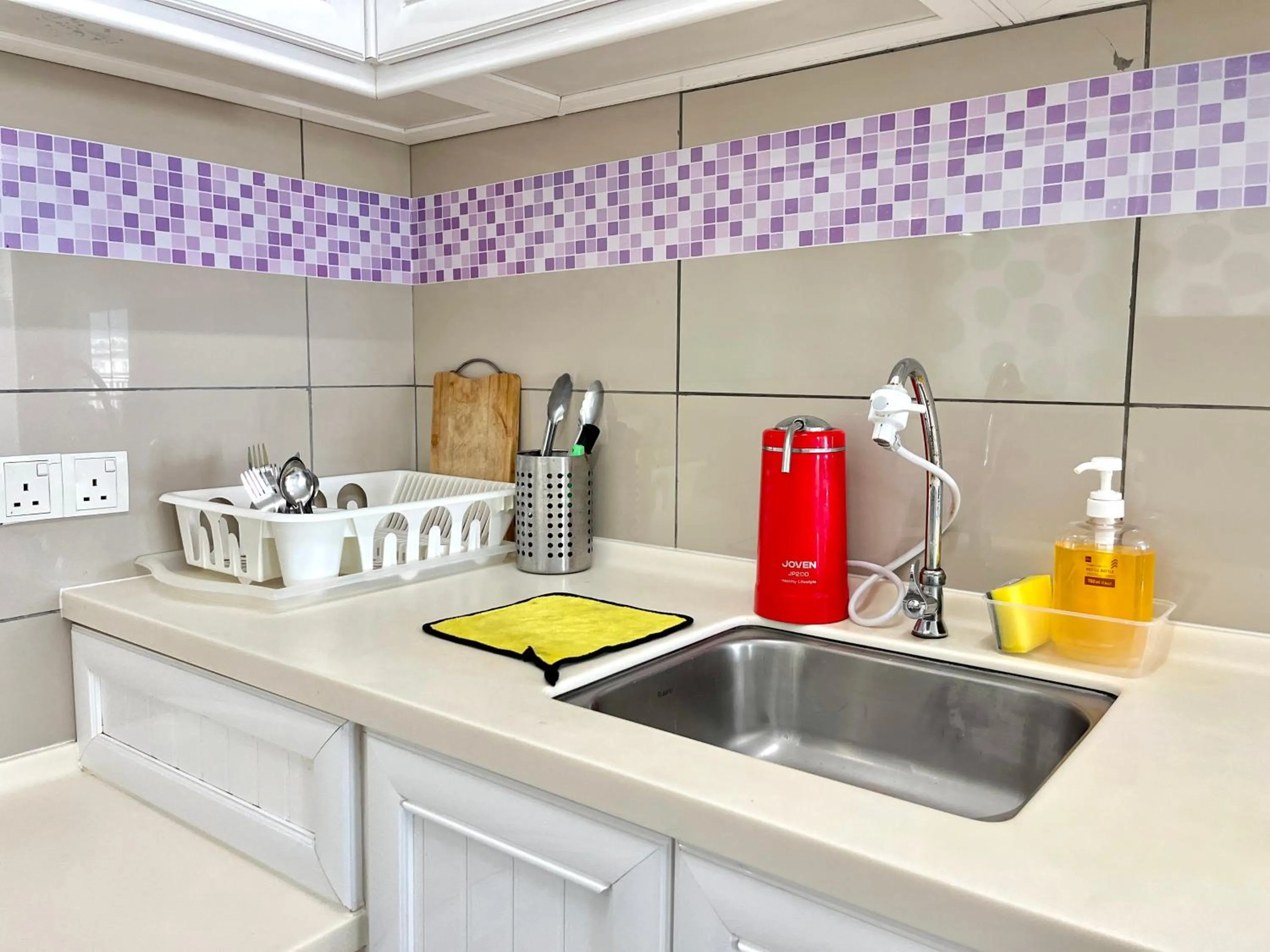 kitchen in Setapak Central Signature Suites by Manhattan Group