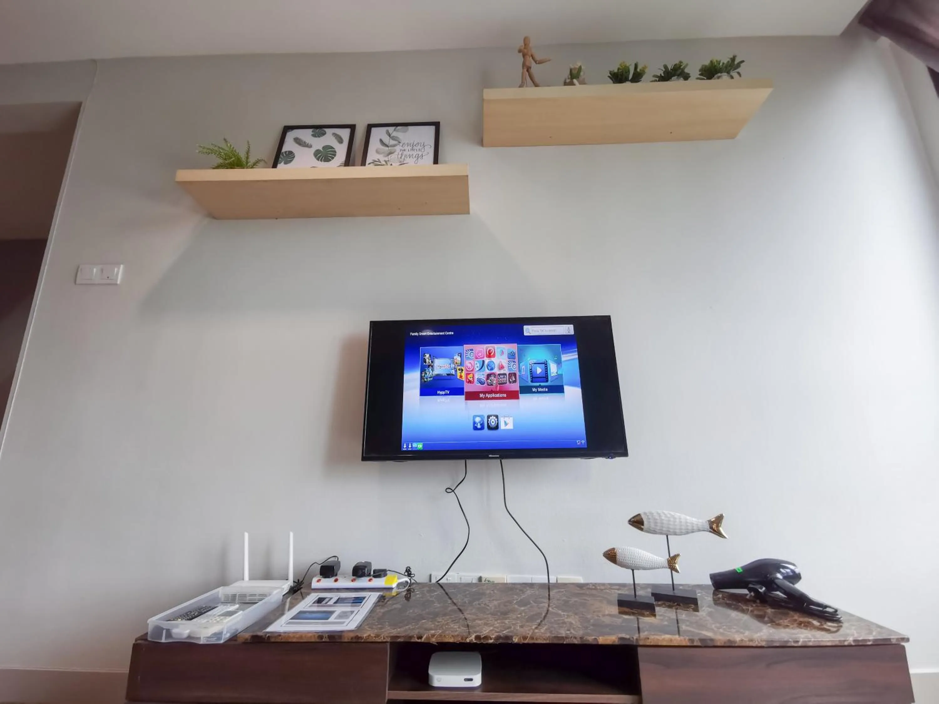 TV and multimedia in Setapak Central Signature Suites by Manhattan Group