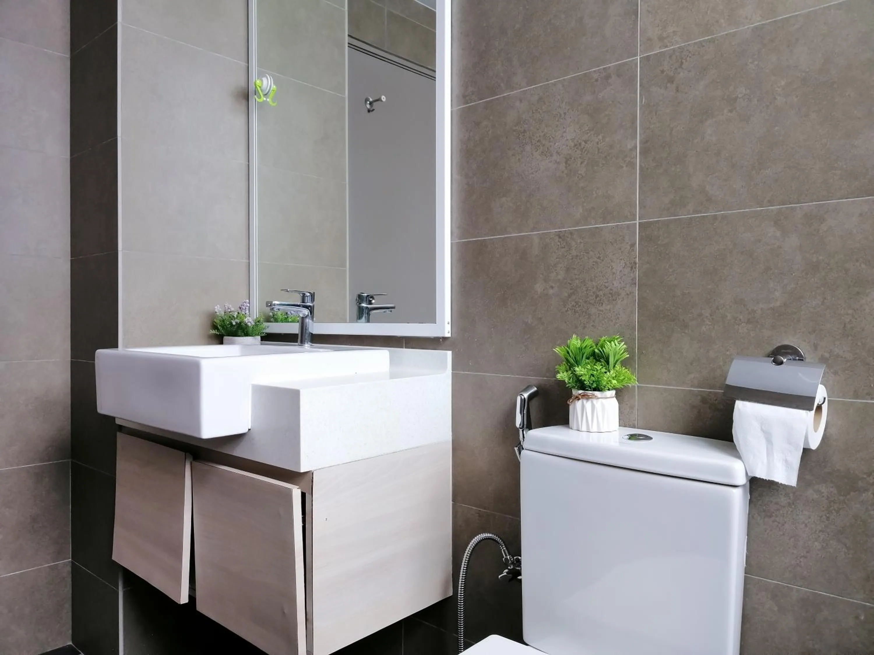 Bathroom in Setapak Central Signature Suites by Manhattan Group