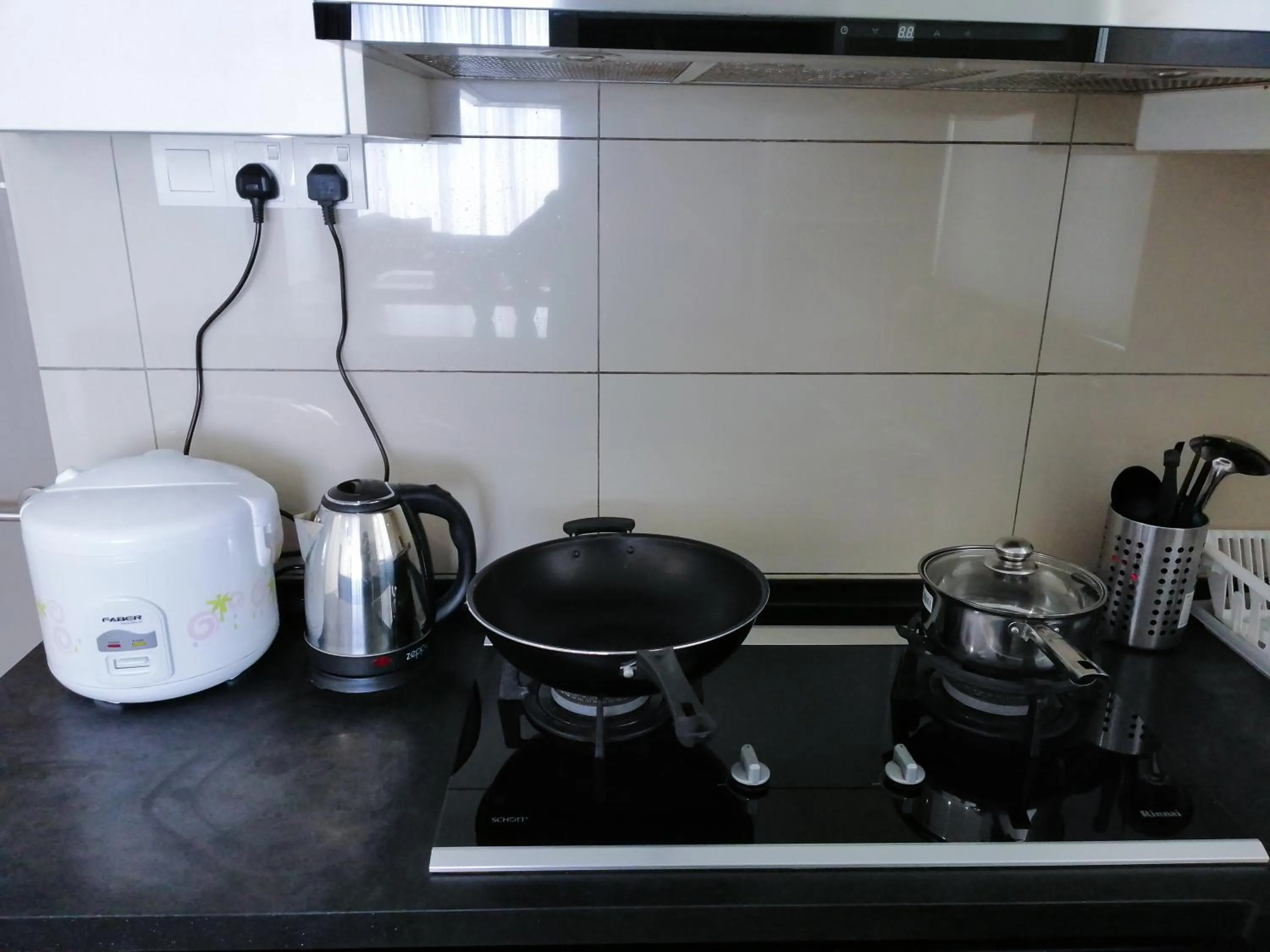 Kitchen or kitchenette in Setapak Central Signature Suites by Manhattan Group