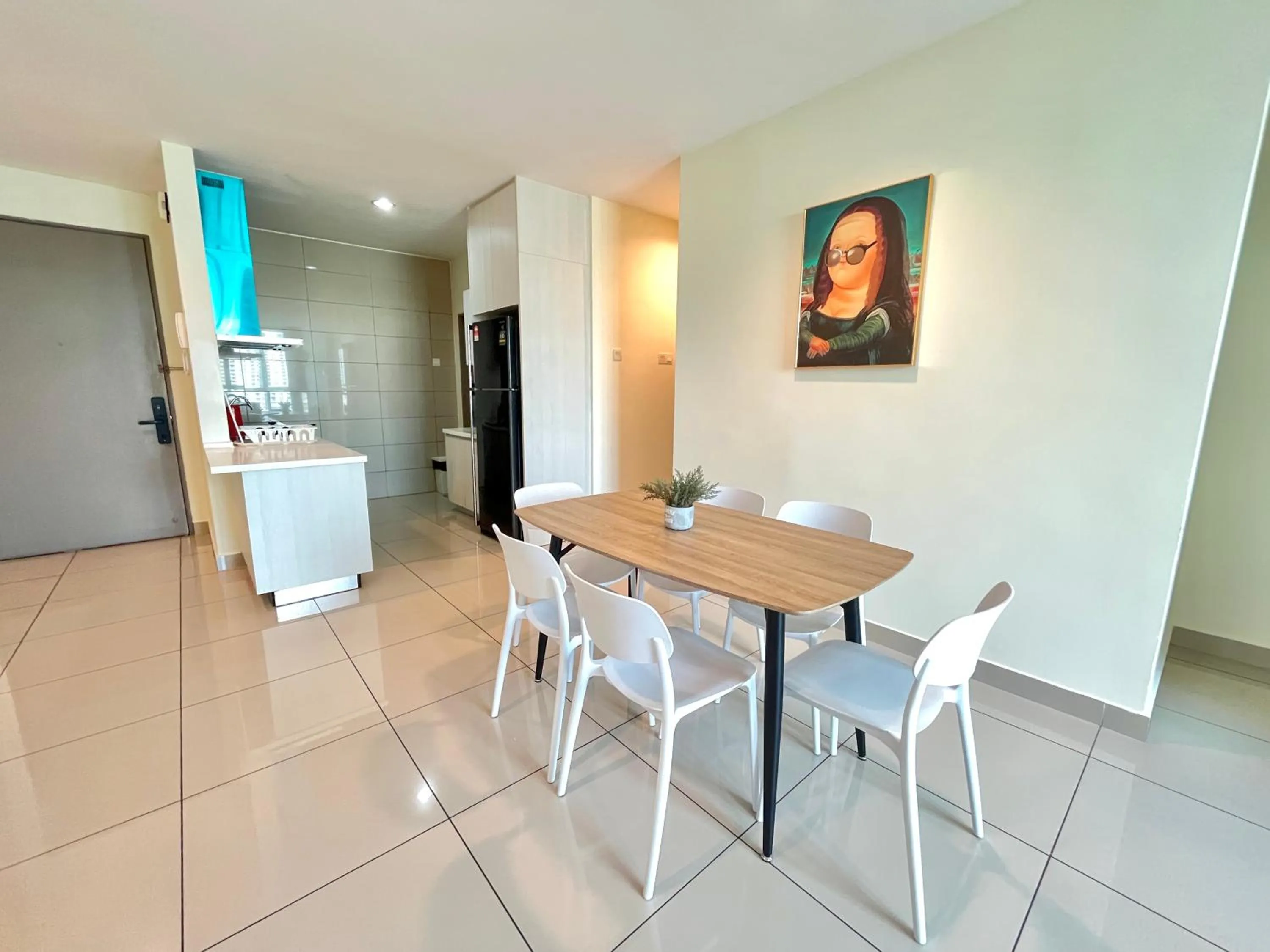 Dining area in Setapak Central Signature Suites by Manhattan Group