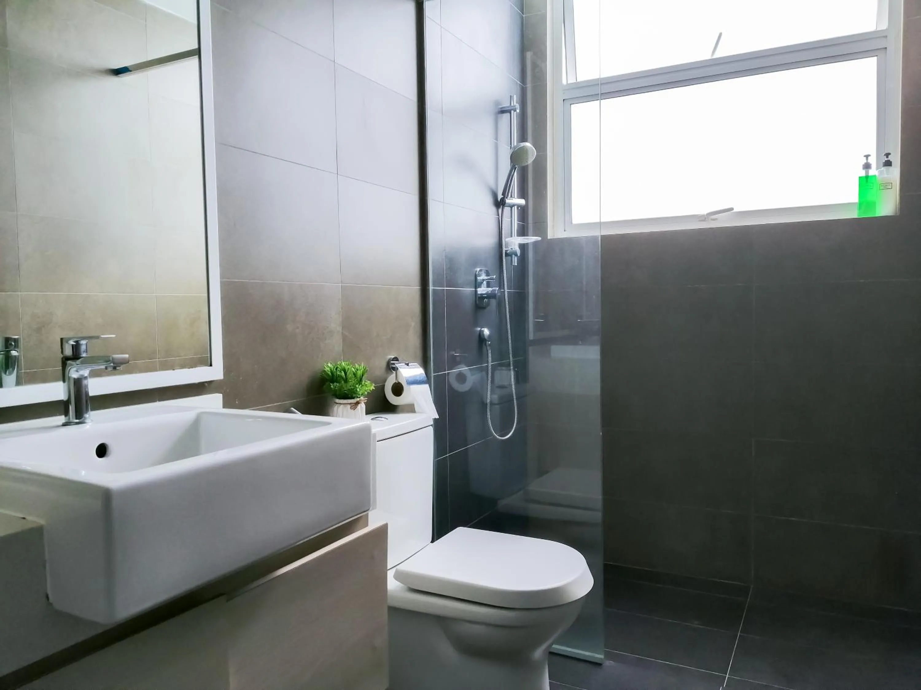 Shower in Setapak Central Signature Suites by Manhattan Group