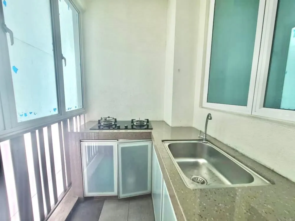 kitchen in Setapak Central Signature Suites by Manhattan Group