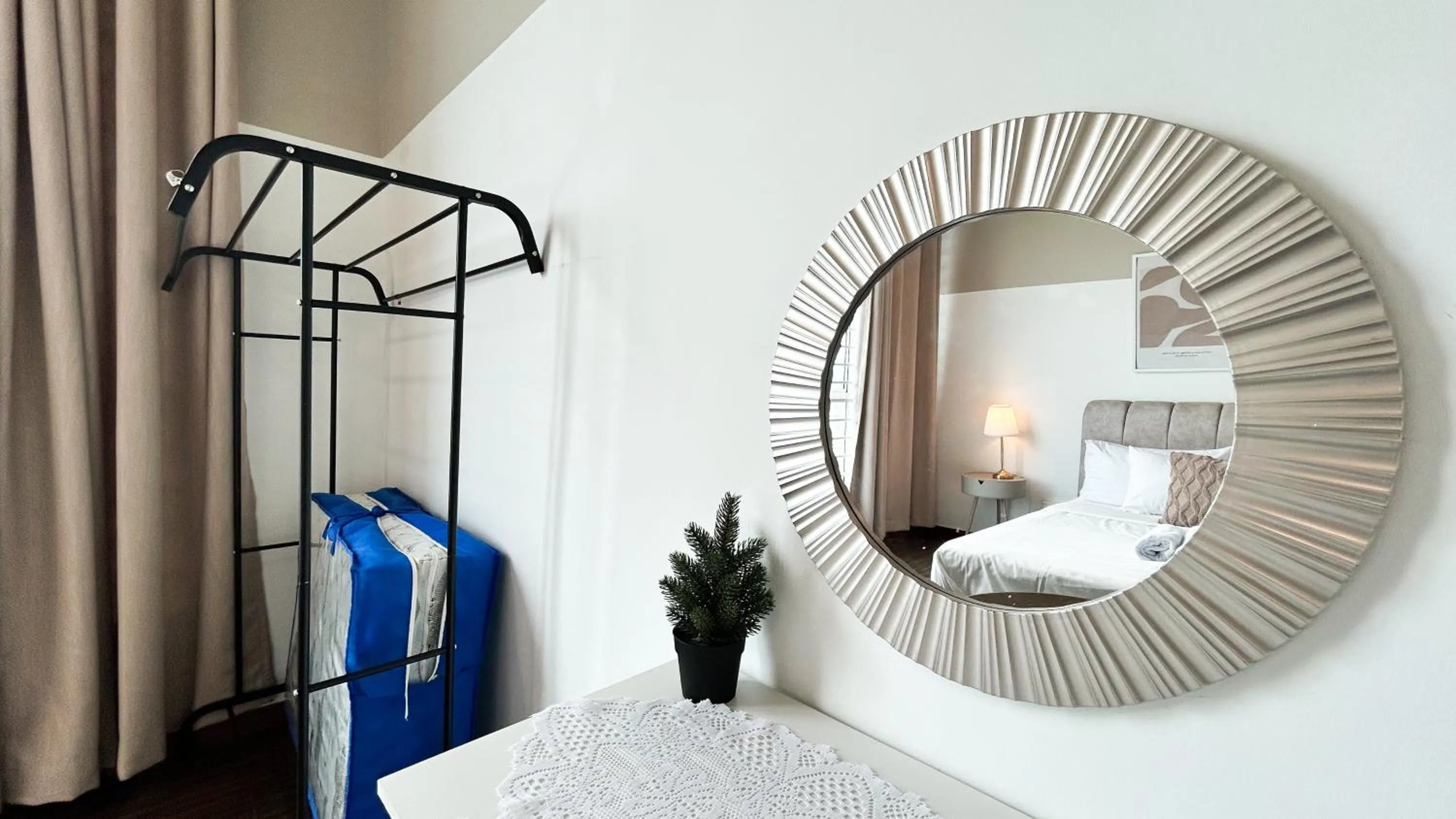 wardrobe, Bed in Setapak Central Signature Suites by Manhattan Group