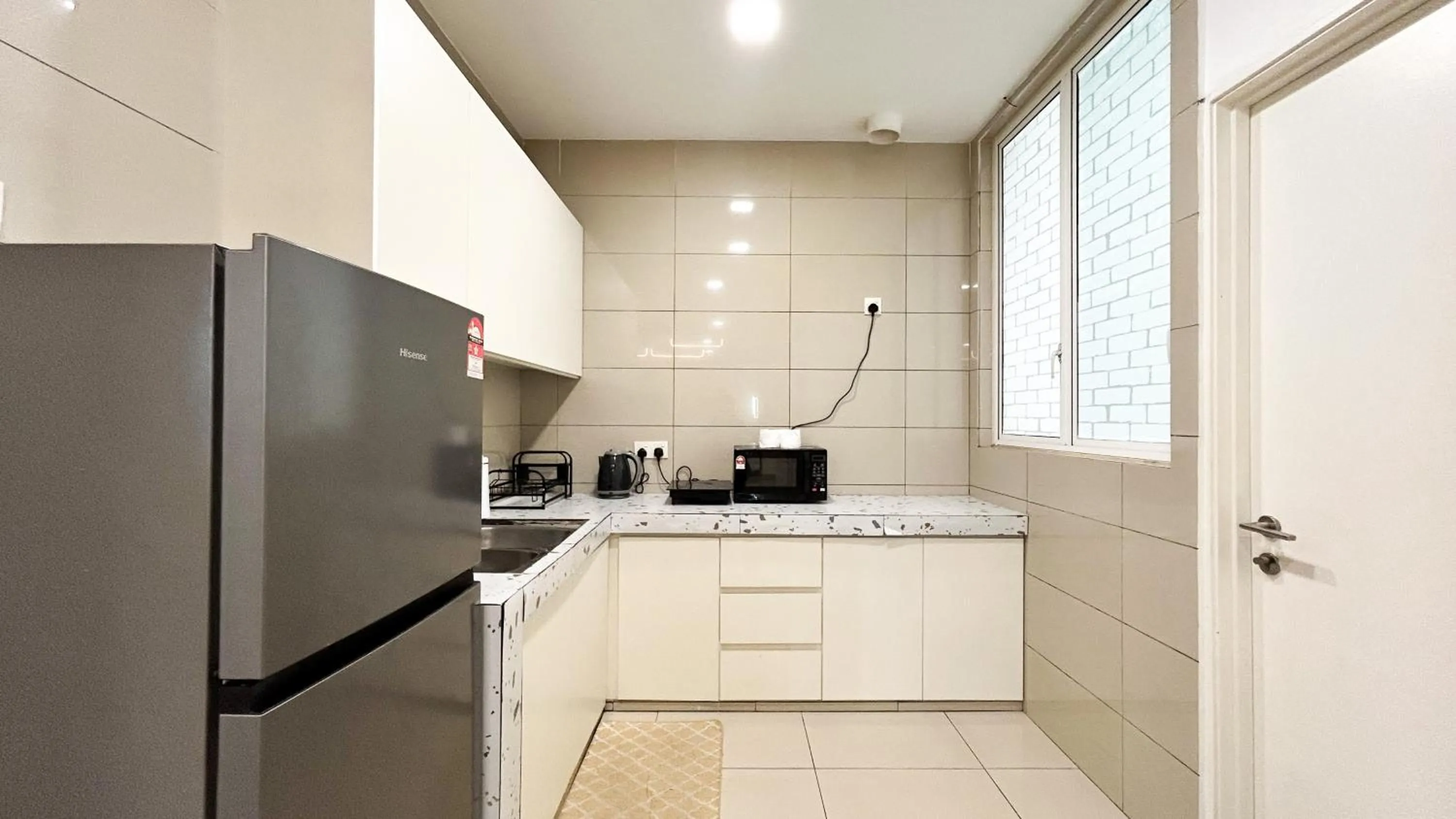kitchen in Setapak Central Signature Suites by Manhattan Group