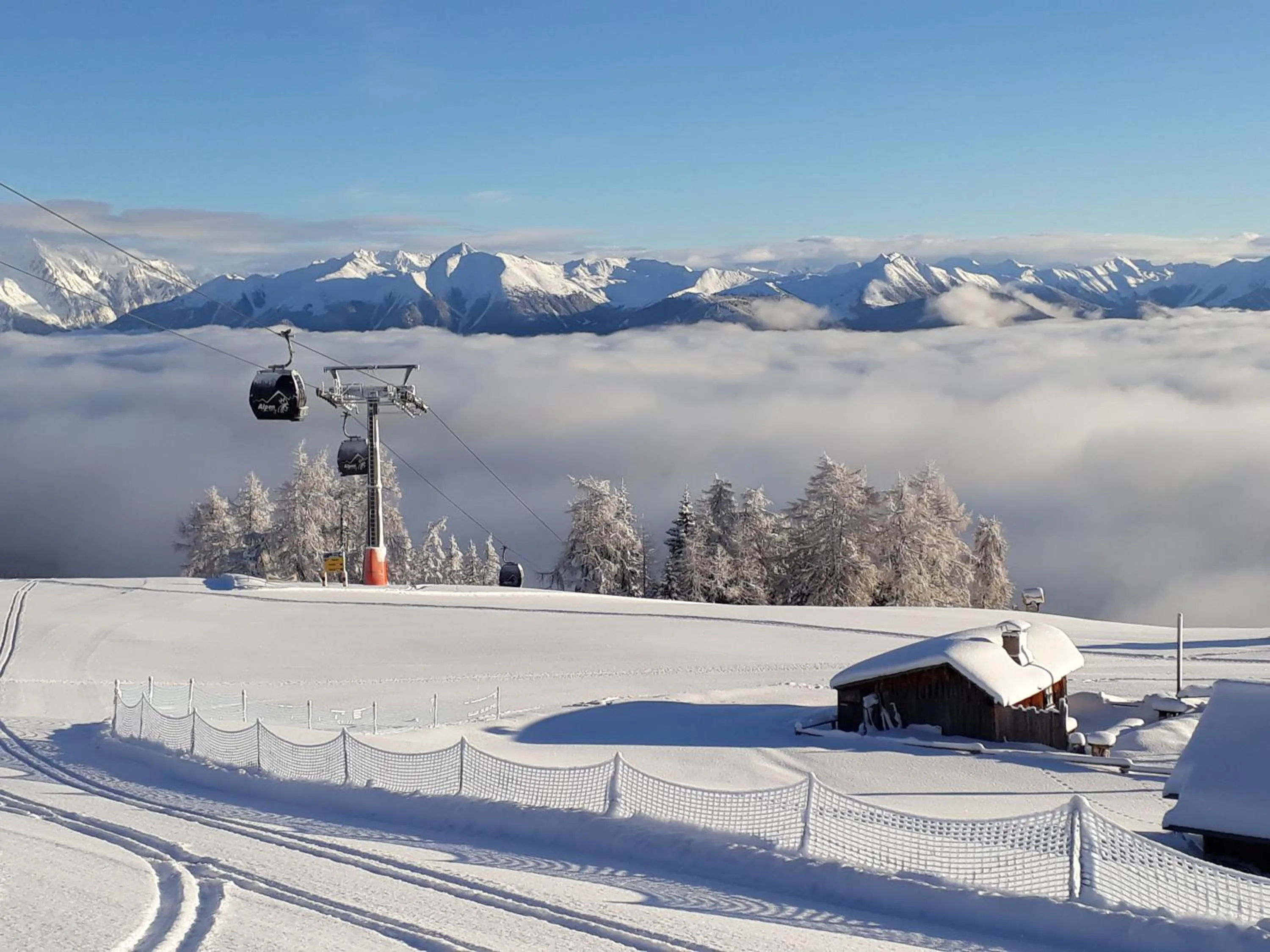 Skiing in Hotel Pörnbacher