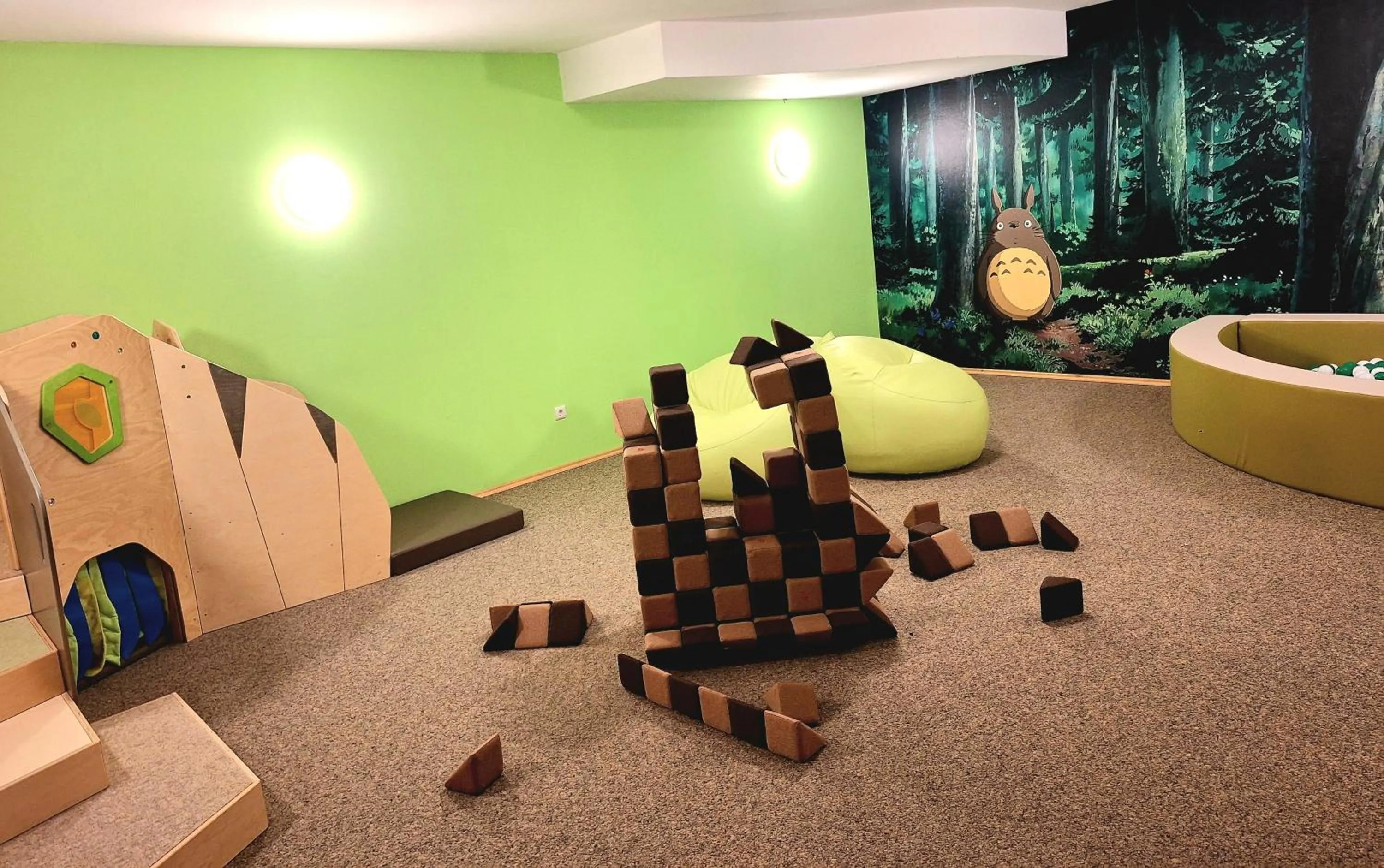 Children play ground in Hotel Pörnbacher