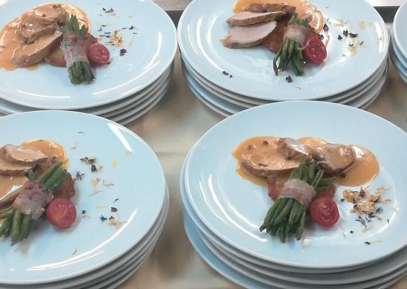 Dining area in Hotel Pörnbacher