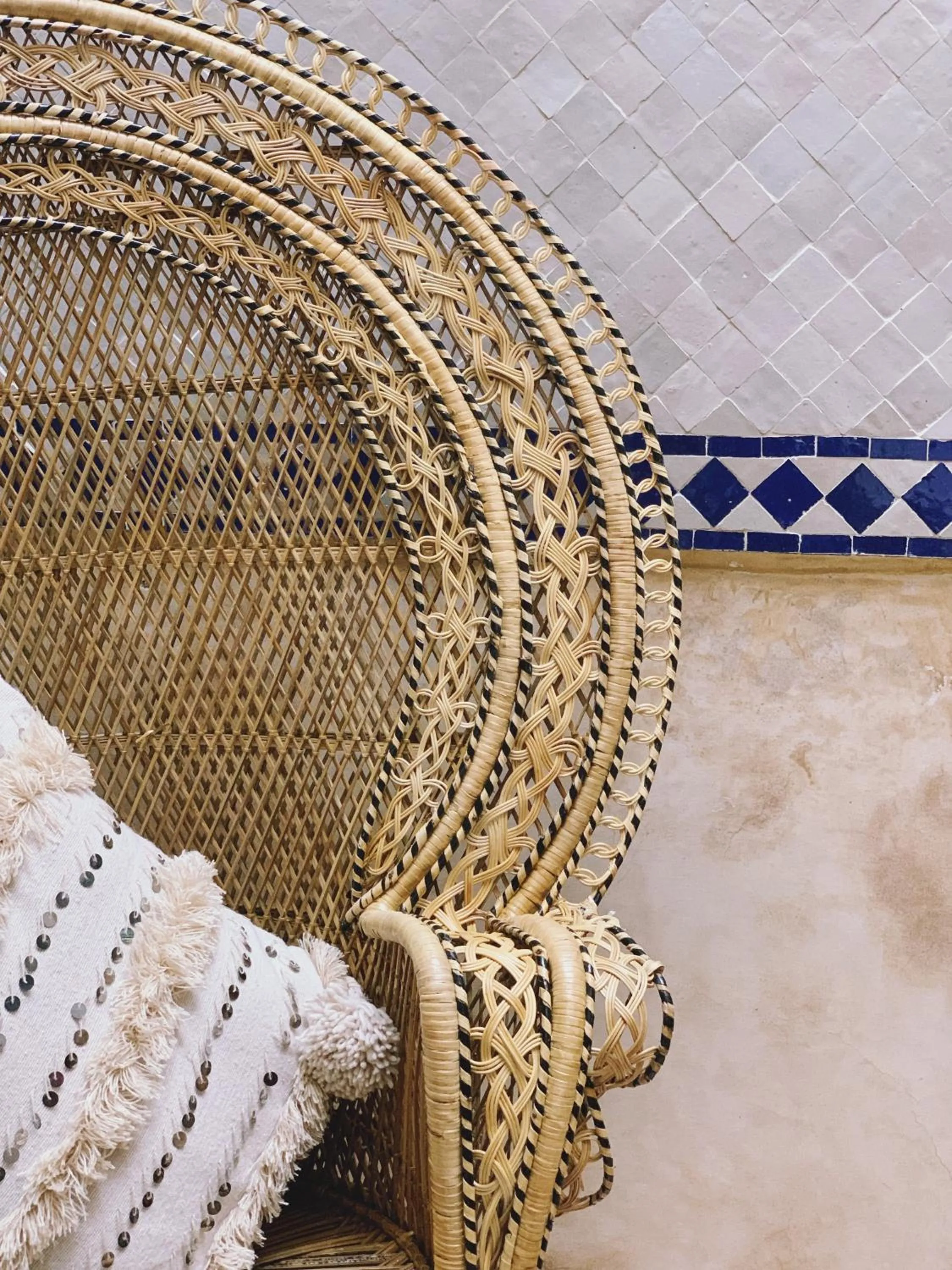 Patio in Riad of The Light