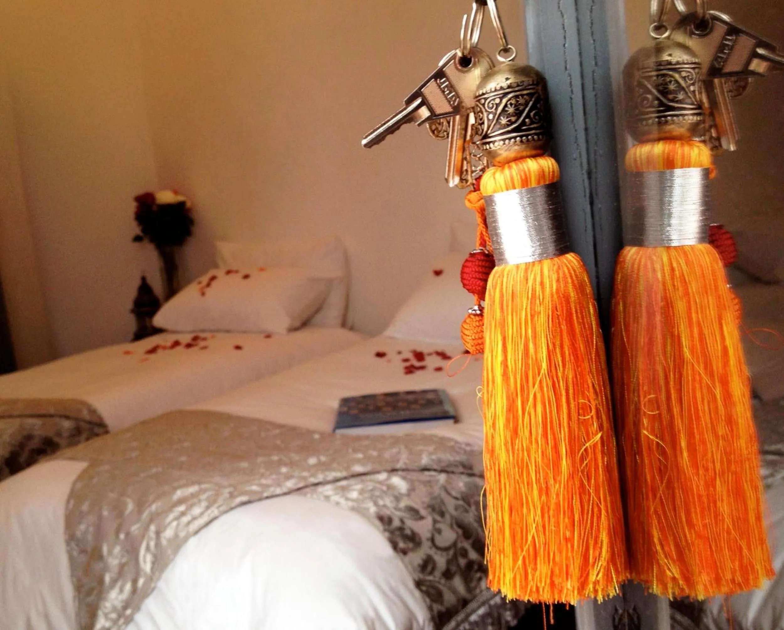 Decorative detail, Bed in Riad of The Light