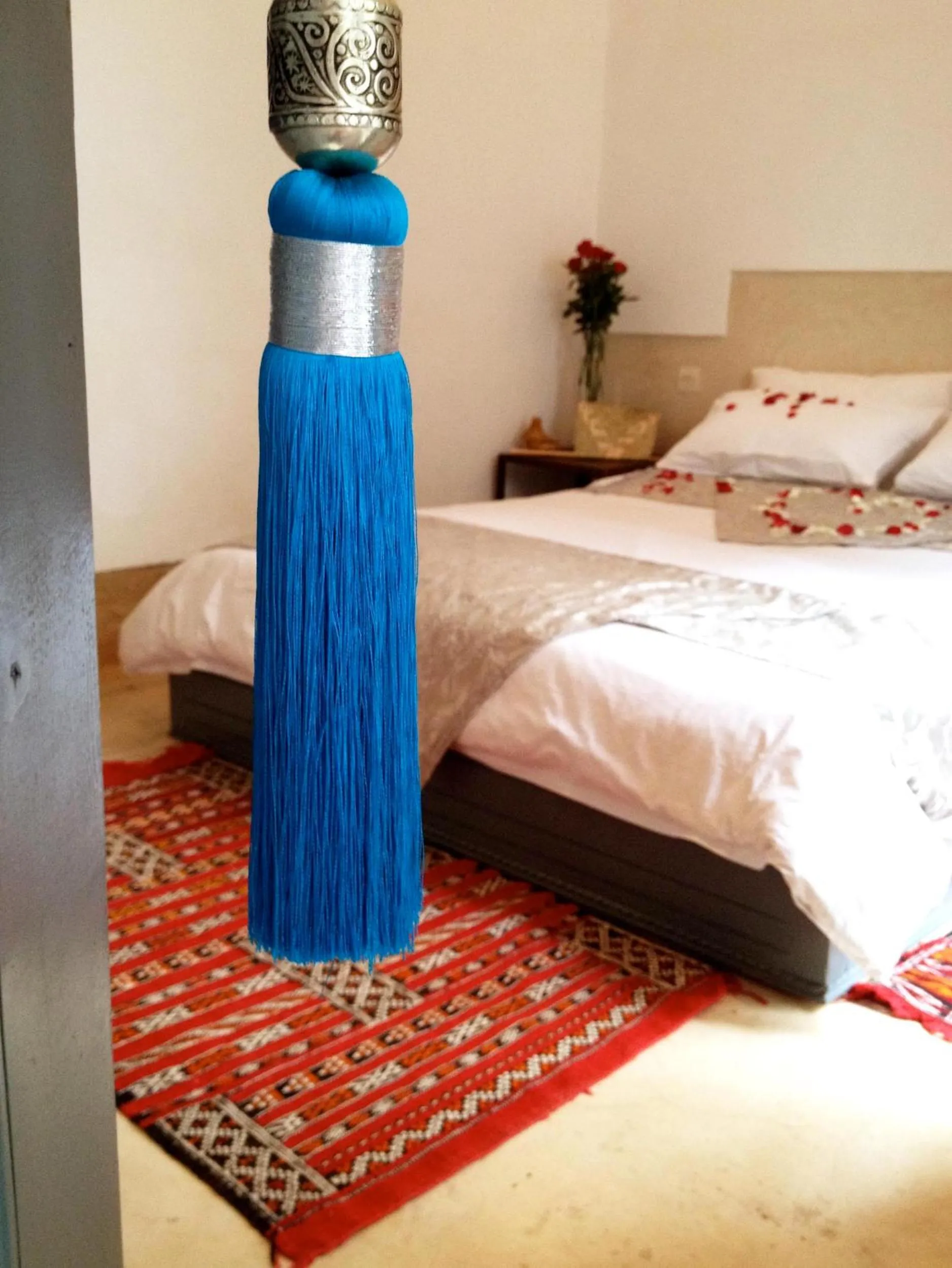 Decorative detail, Bed in Riad of The Light