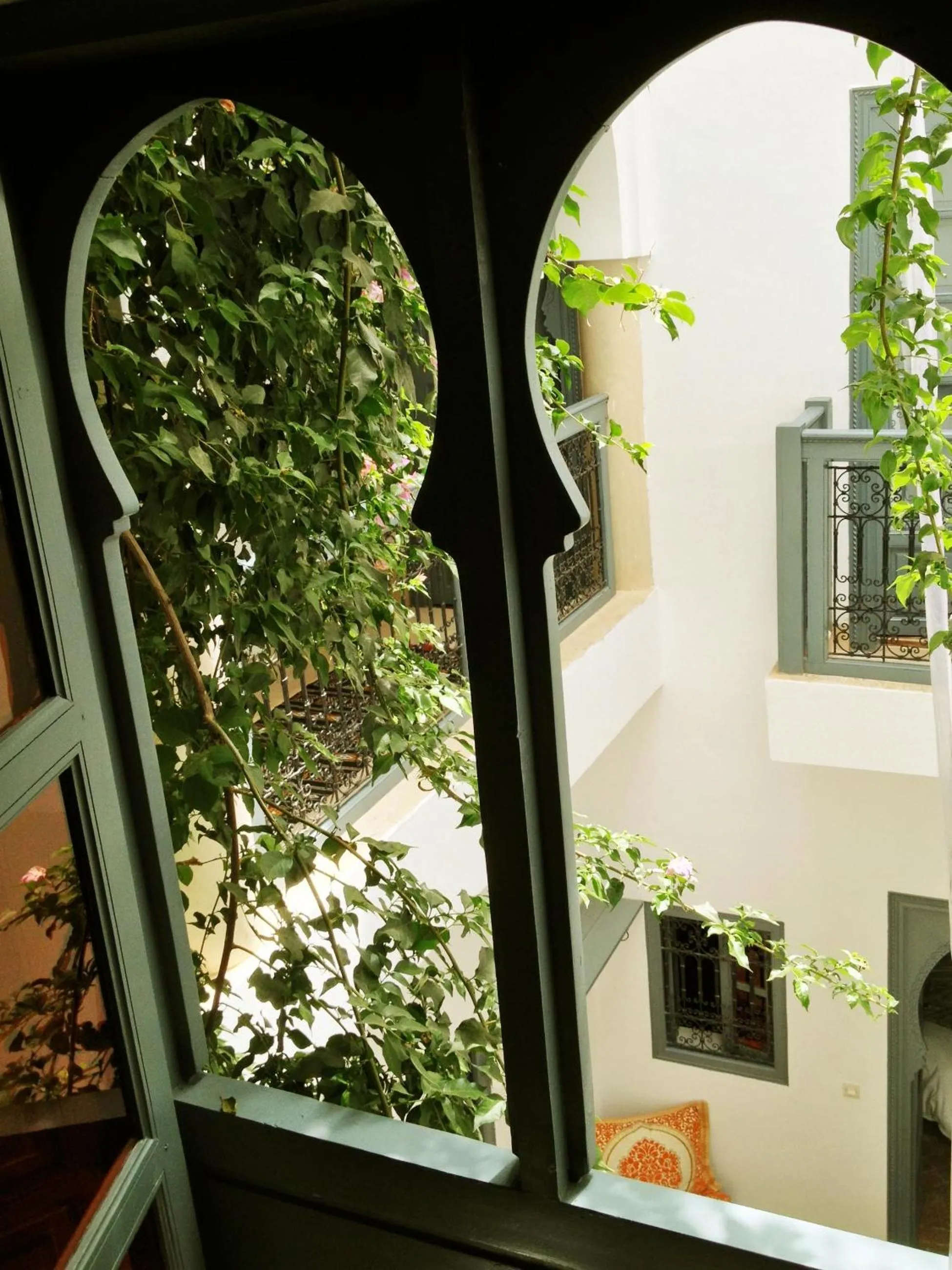 Decorative detail in Riad of The Light