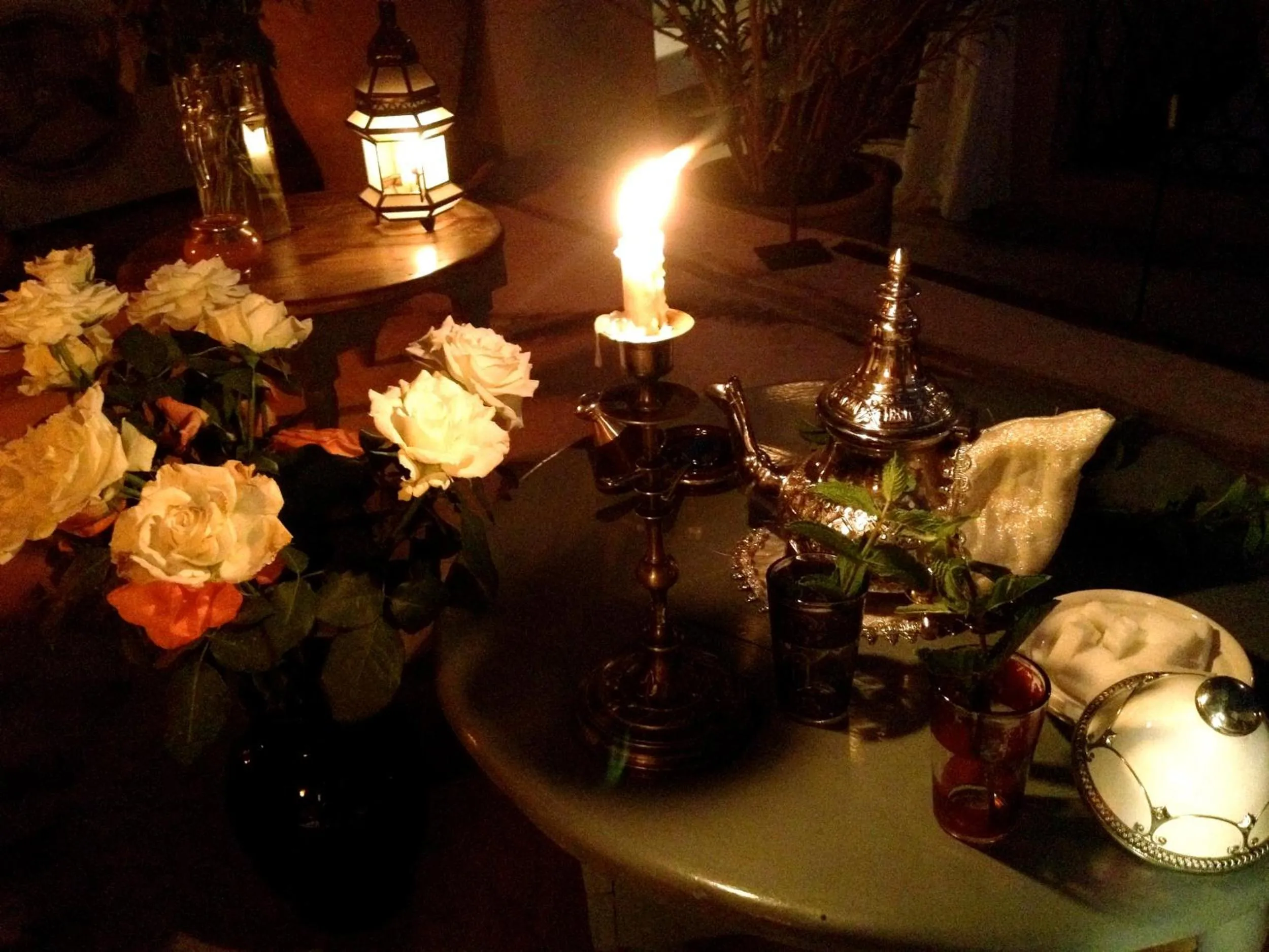 Decorative detail in Riad of The Light