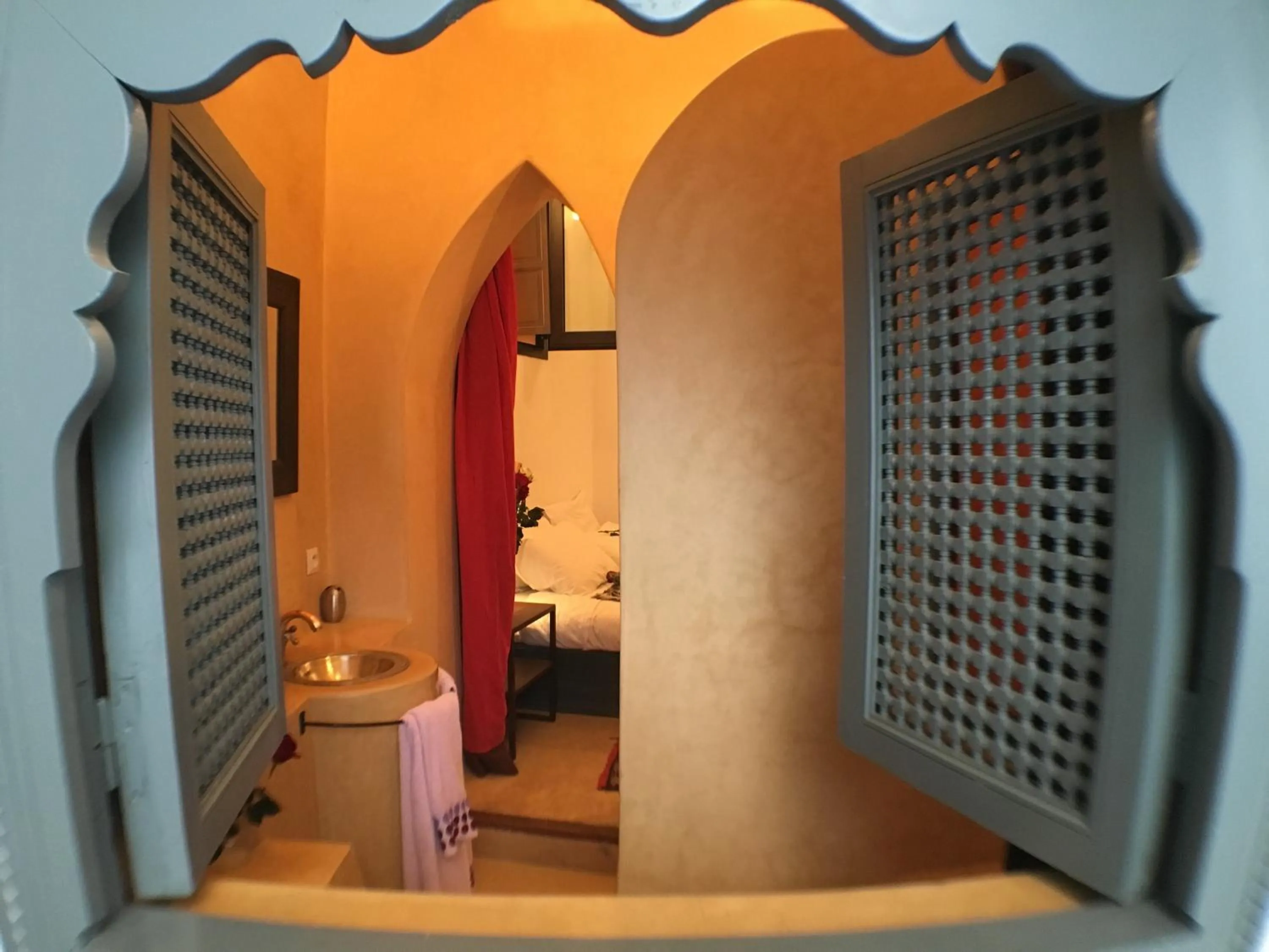 Bathroom, Bed in Riad of The Light