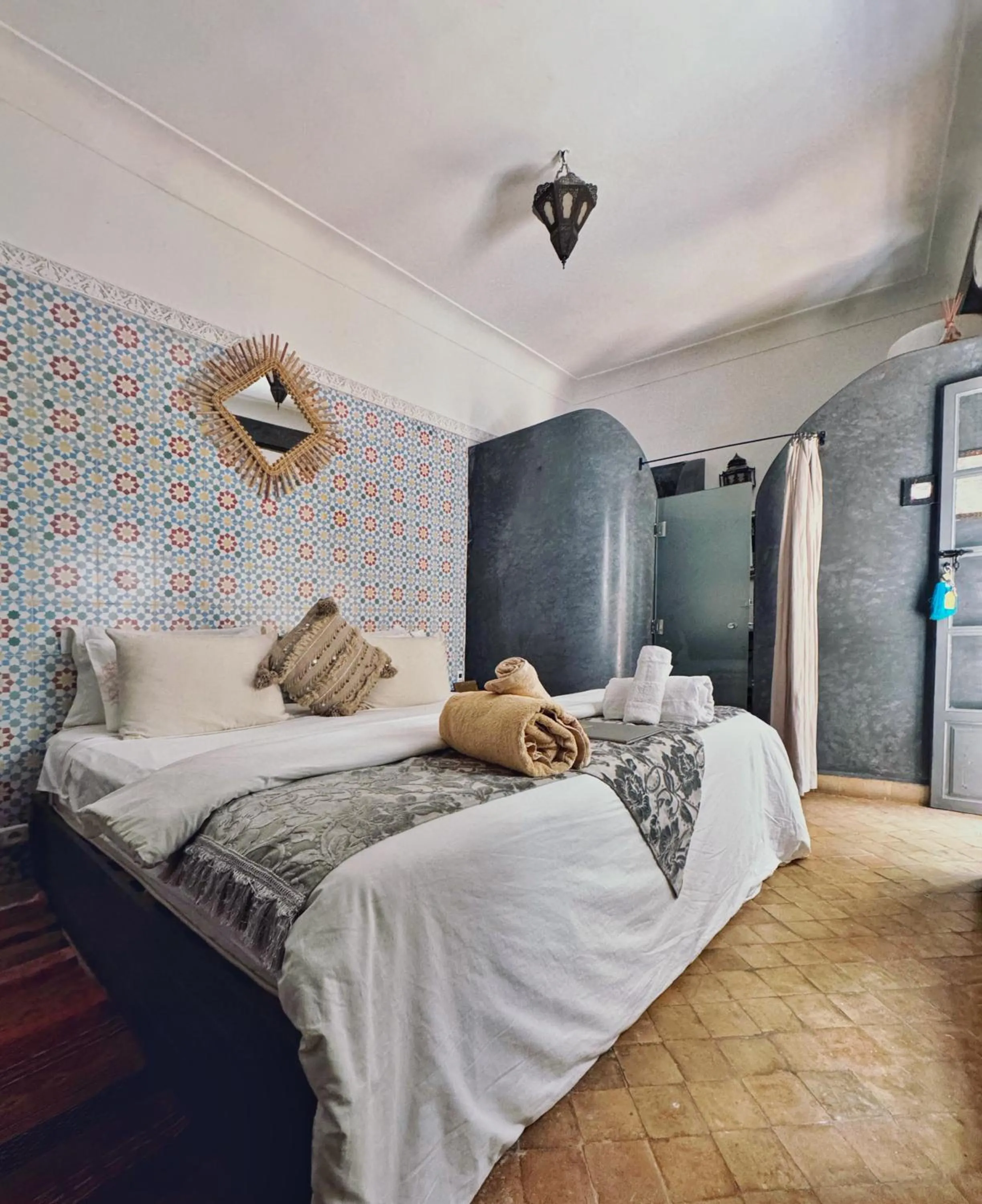 Bed in Riad of The Light