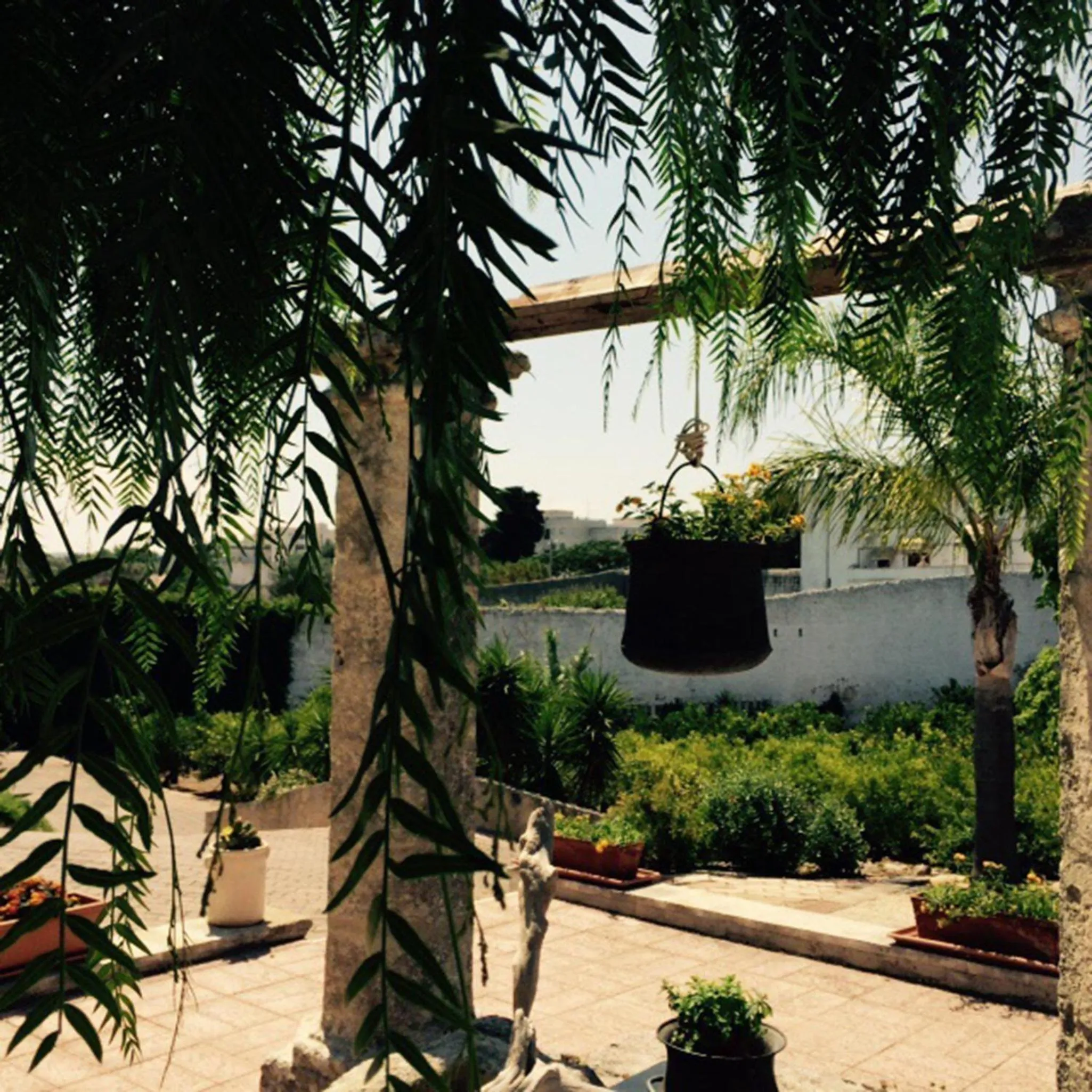 Decorative detail in B&B Donna Luisa