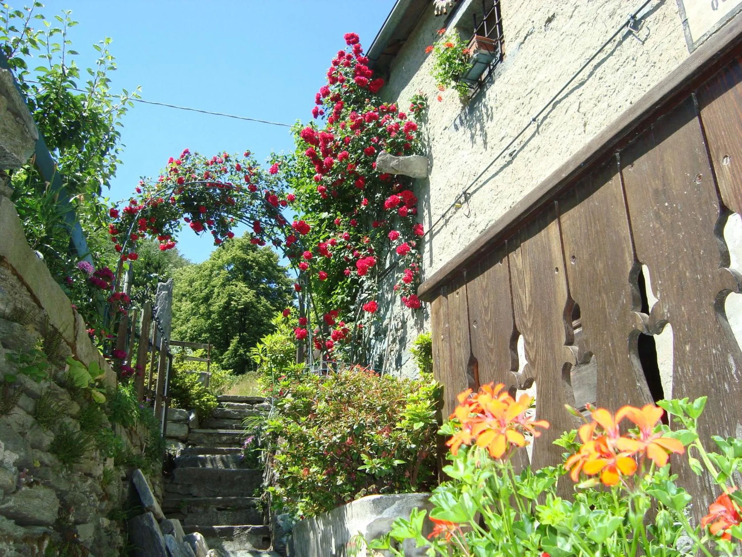 Facade/entrance in B&B La Quana