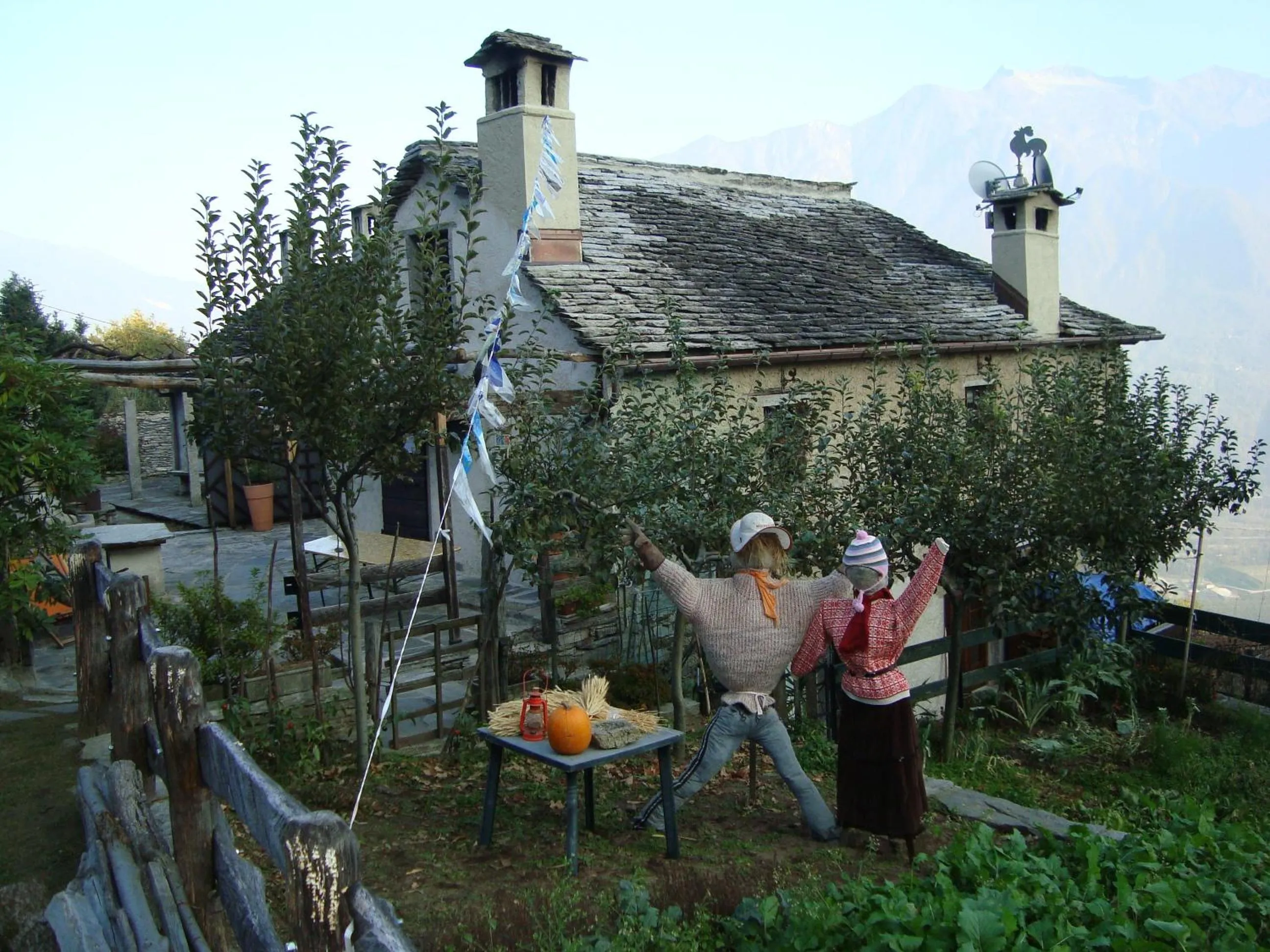 Facade/entrance in B&B La Quana