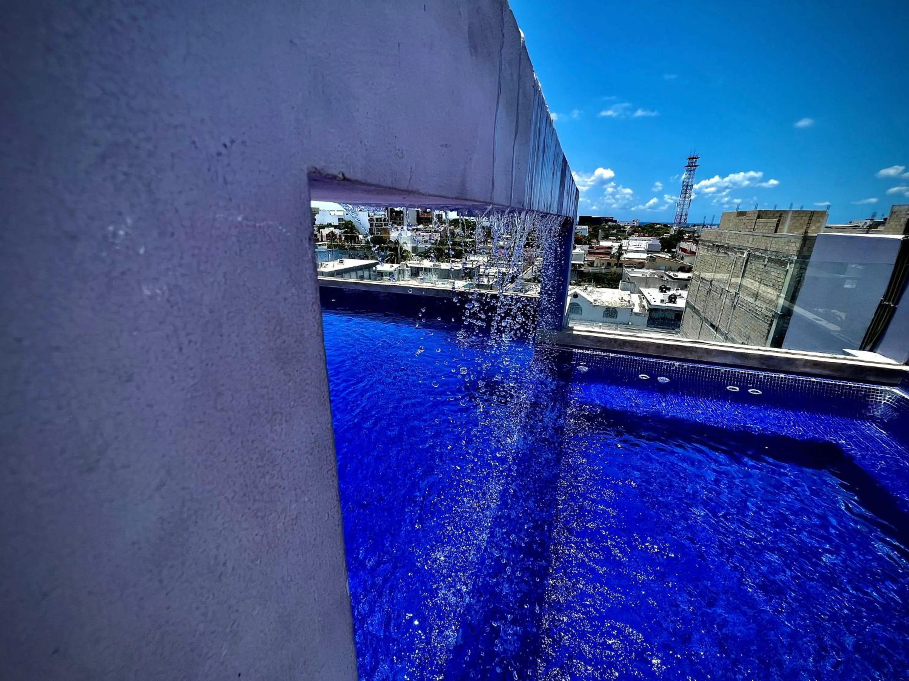 Landmark view in Playa Centro Rooftop Apartments & Studios