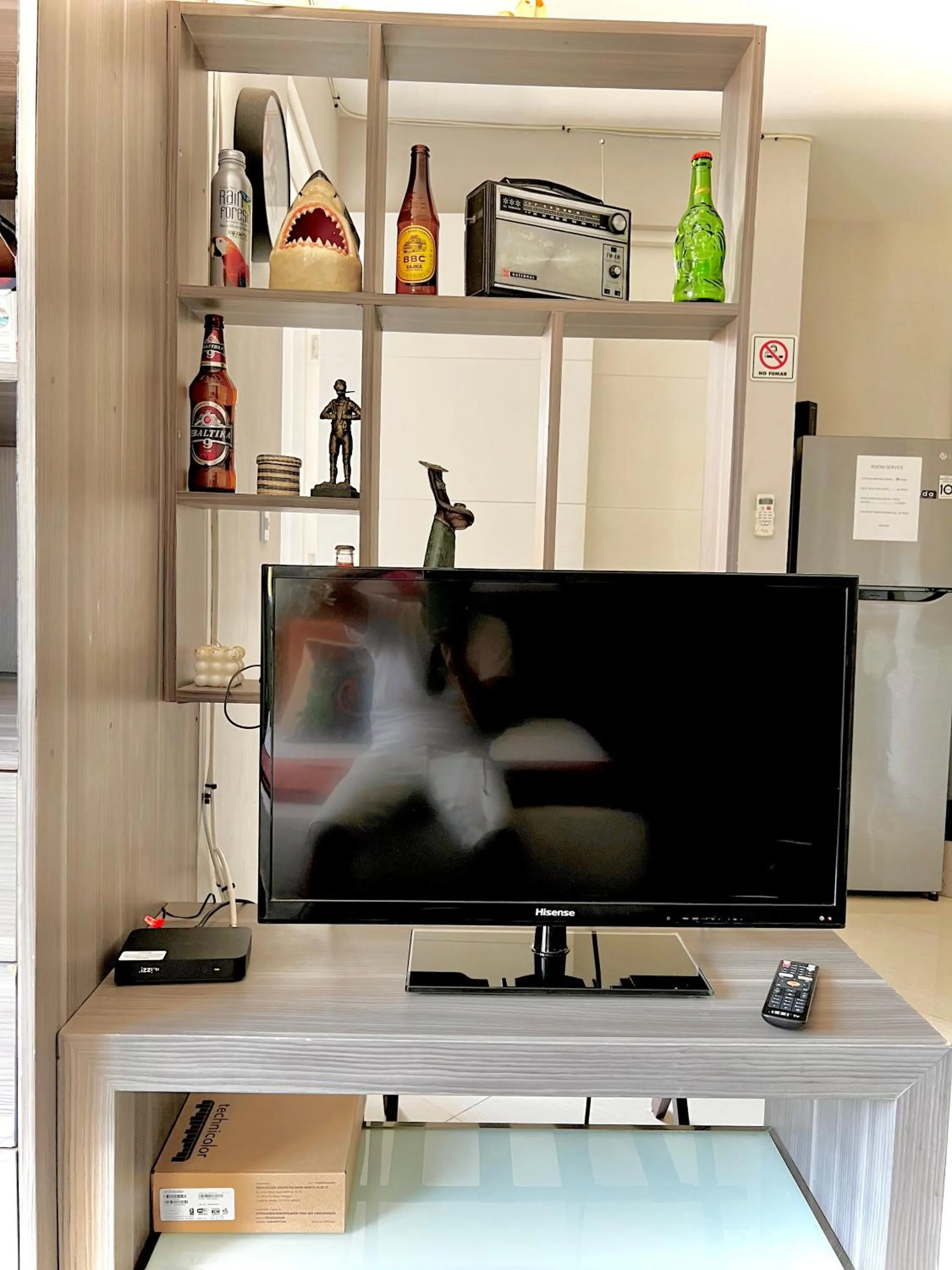 TV and multimedia in Playa Centro Rooftop Apartments & Studios