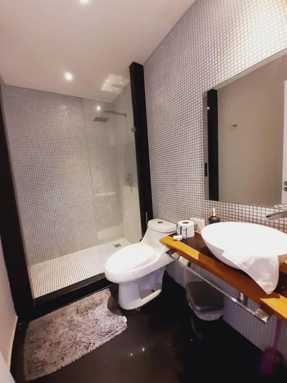 Shower in Playa Centro Rooftop Apartments & Studios