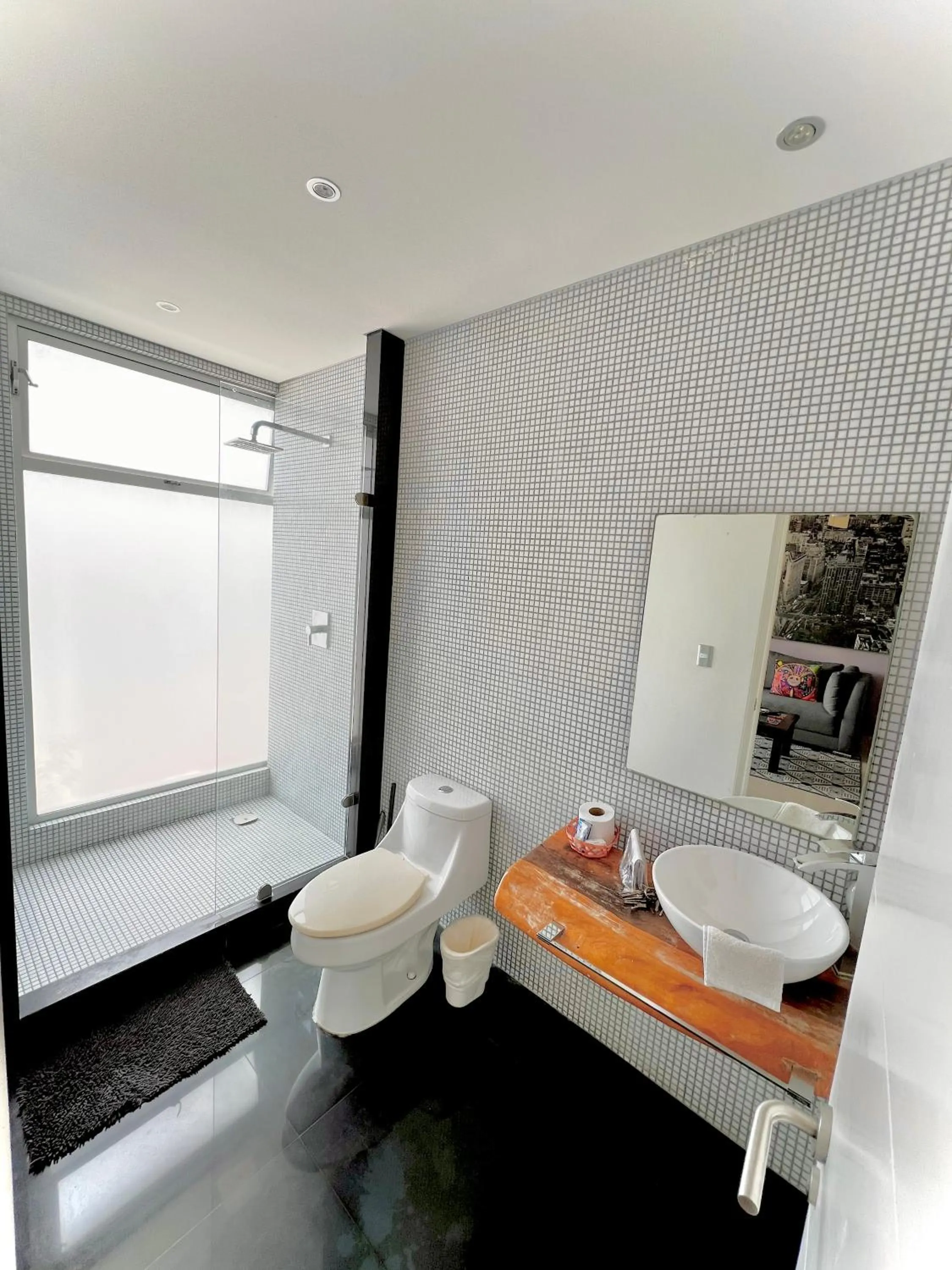 Shower in Playa Centro Rooftop Apartments & Studios