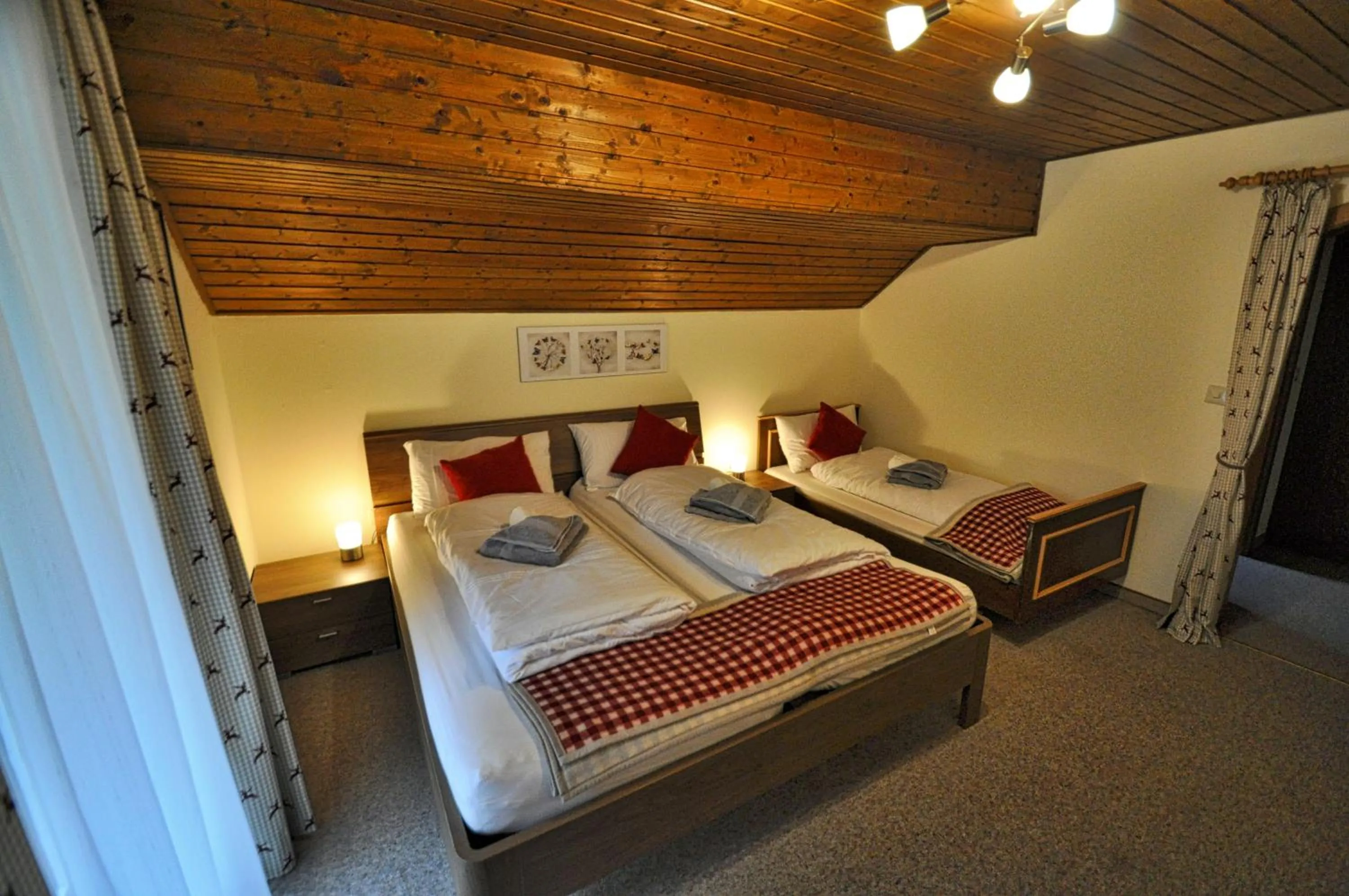 Bed in Gasthaus Chalet Mur
