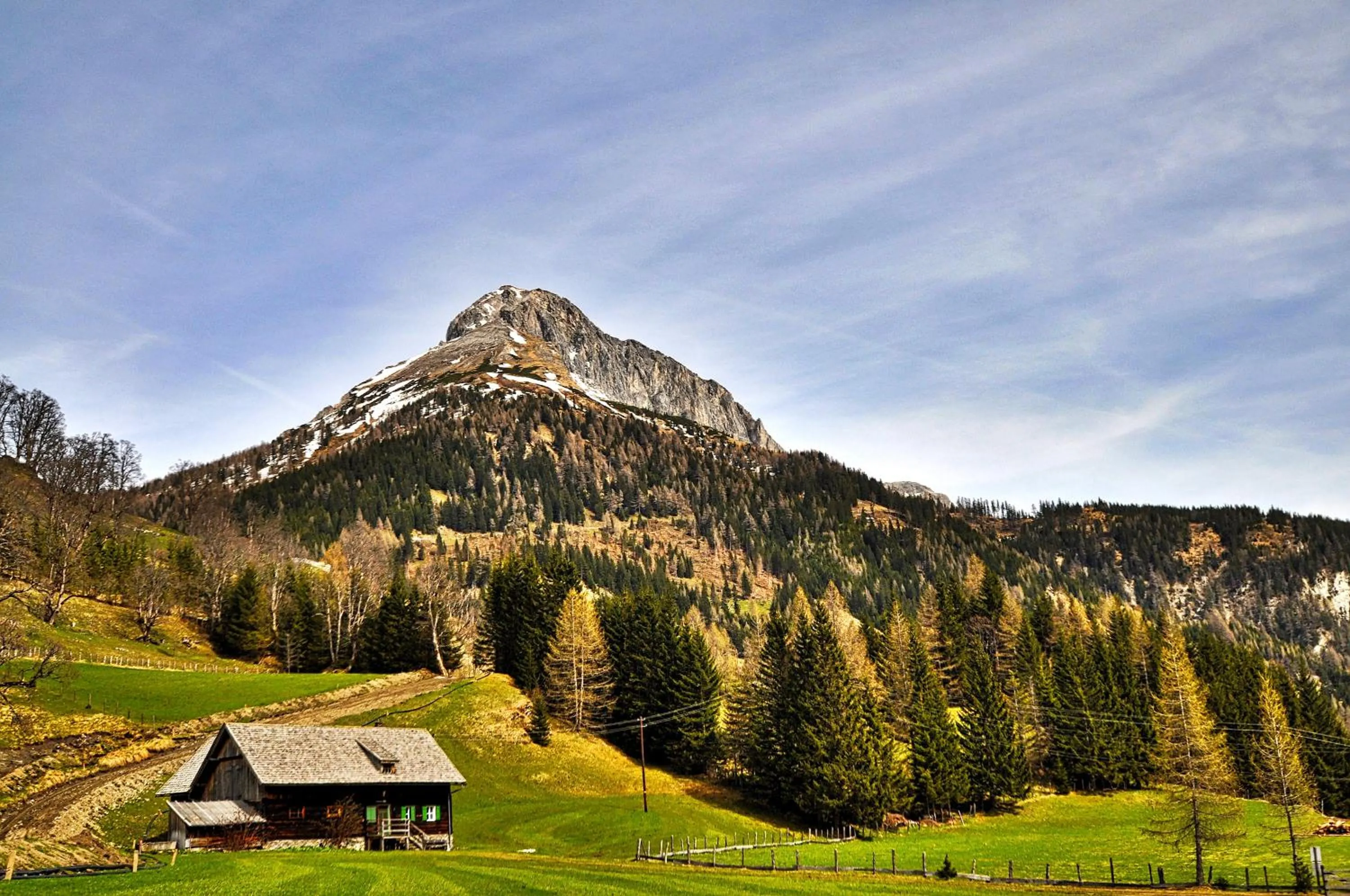 Natural landscape in Gasthaus Chalet Mur