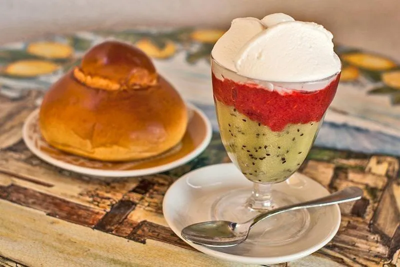 Breakfast in Le Jardin Romain