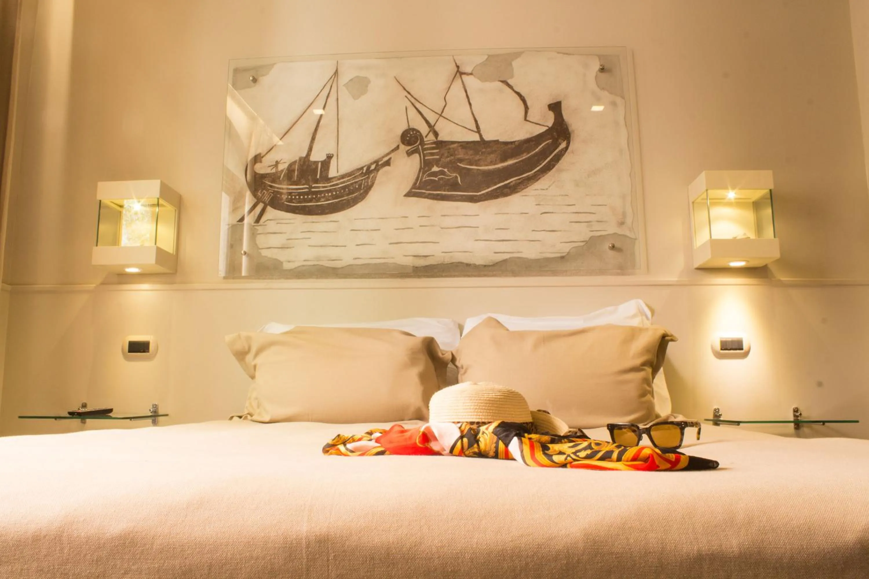 Bed in Le Jardin Romain