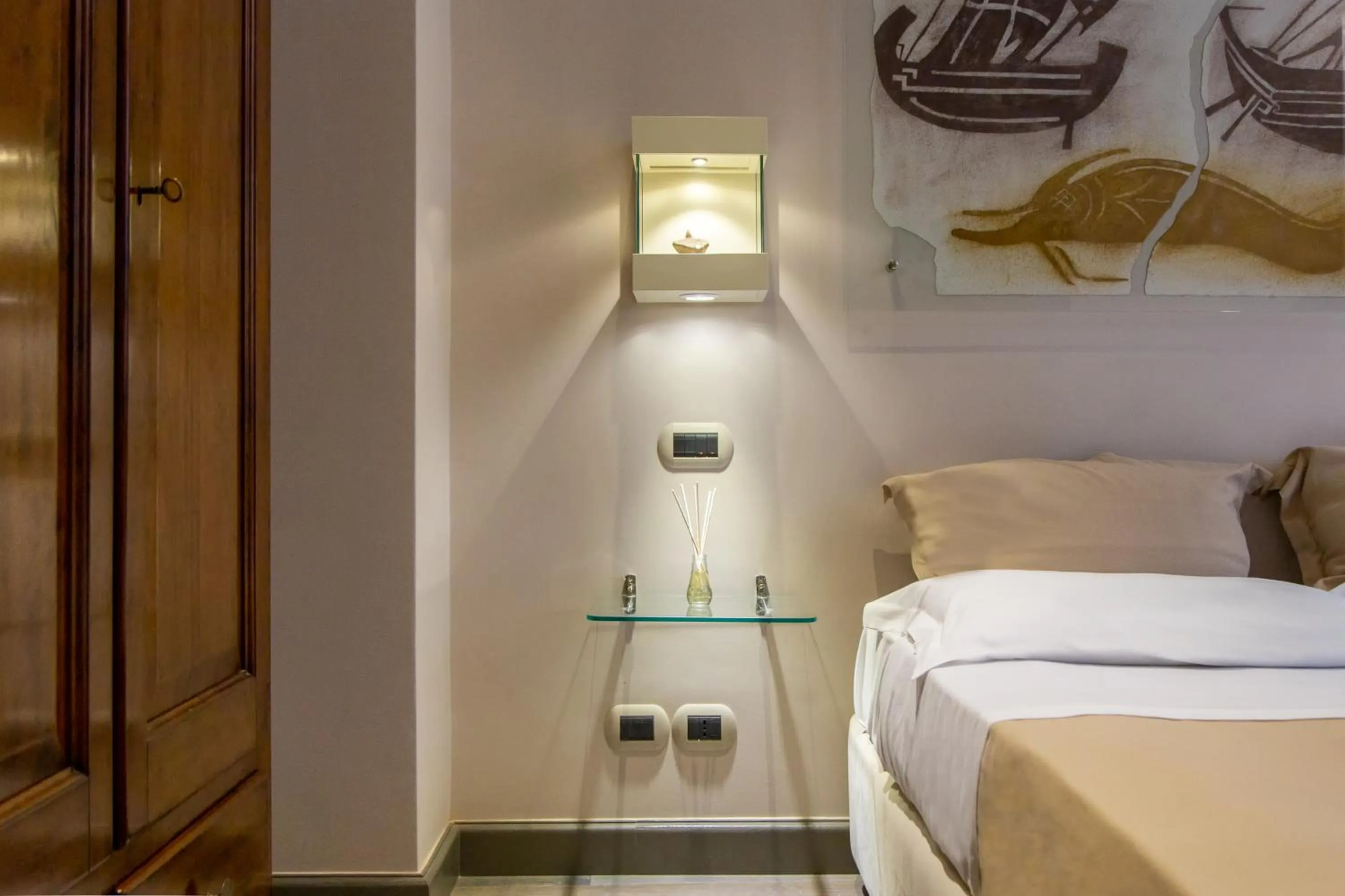 Bed in Le Jardin Romain