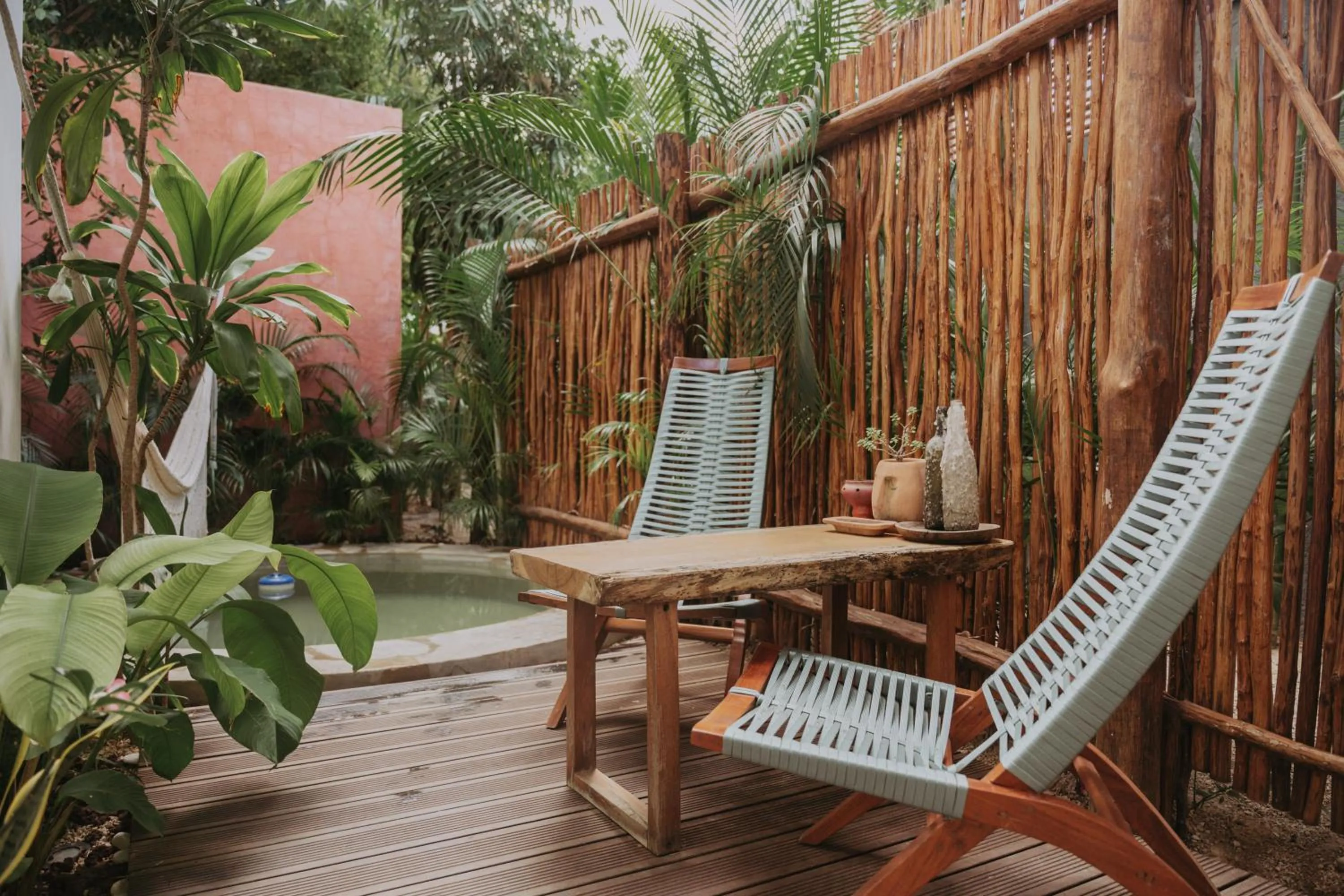 Balcony/Terrace in CASA CHAKÁ BOUTIQUE