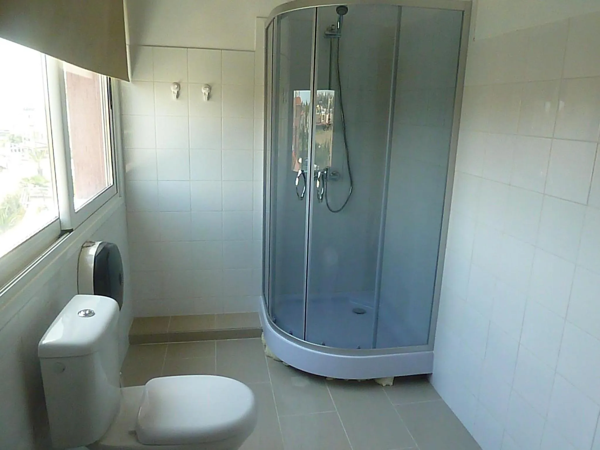 Bathroom in Valentinos Apartments