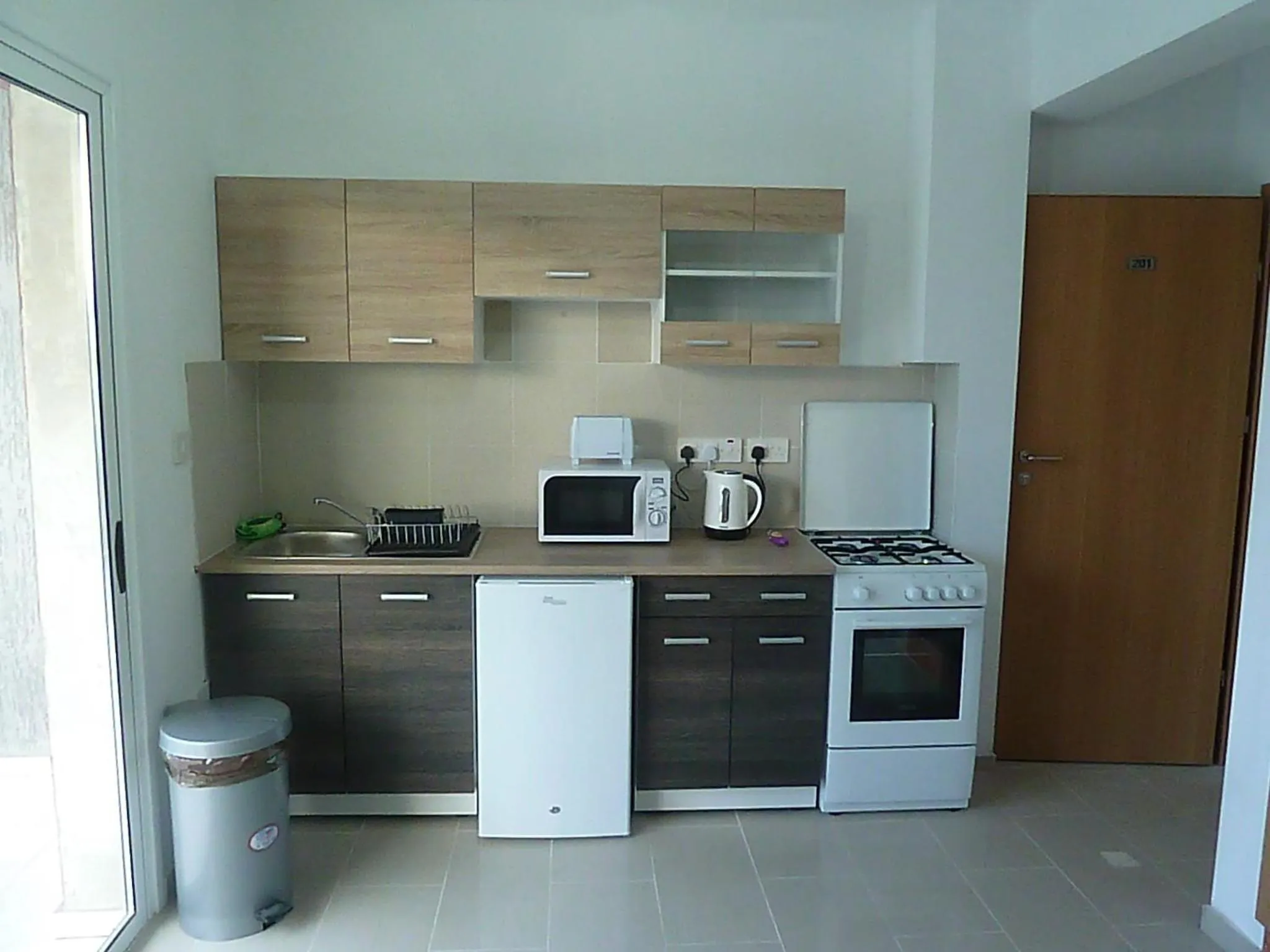 Kitchen or kitchenette in Valentinos Apartments