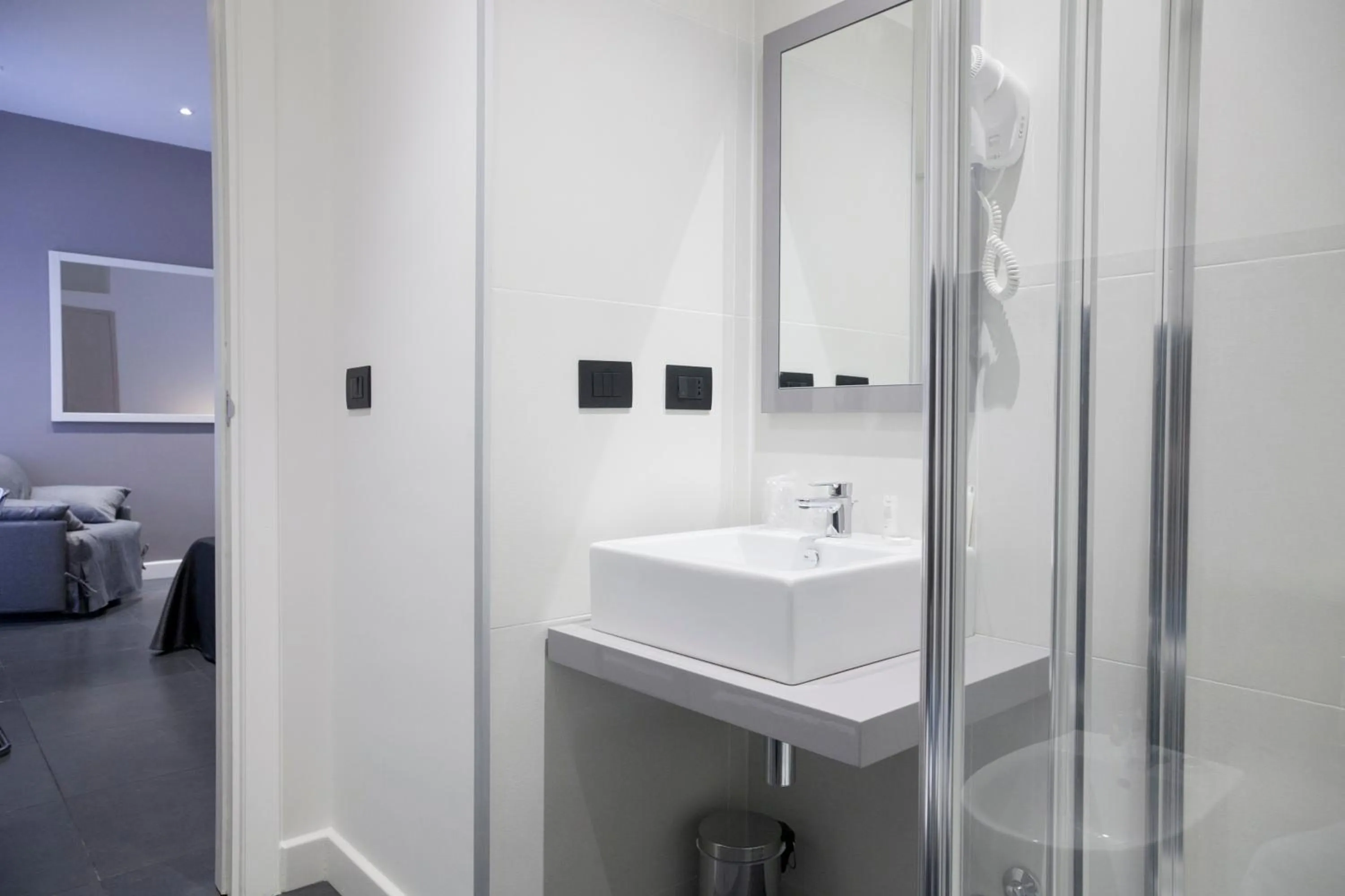 Shower in Nostos rooms & Apartments