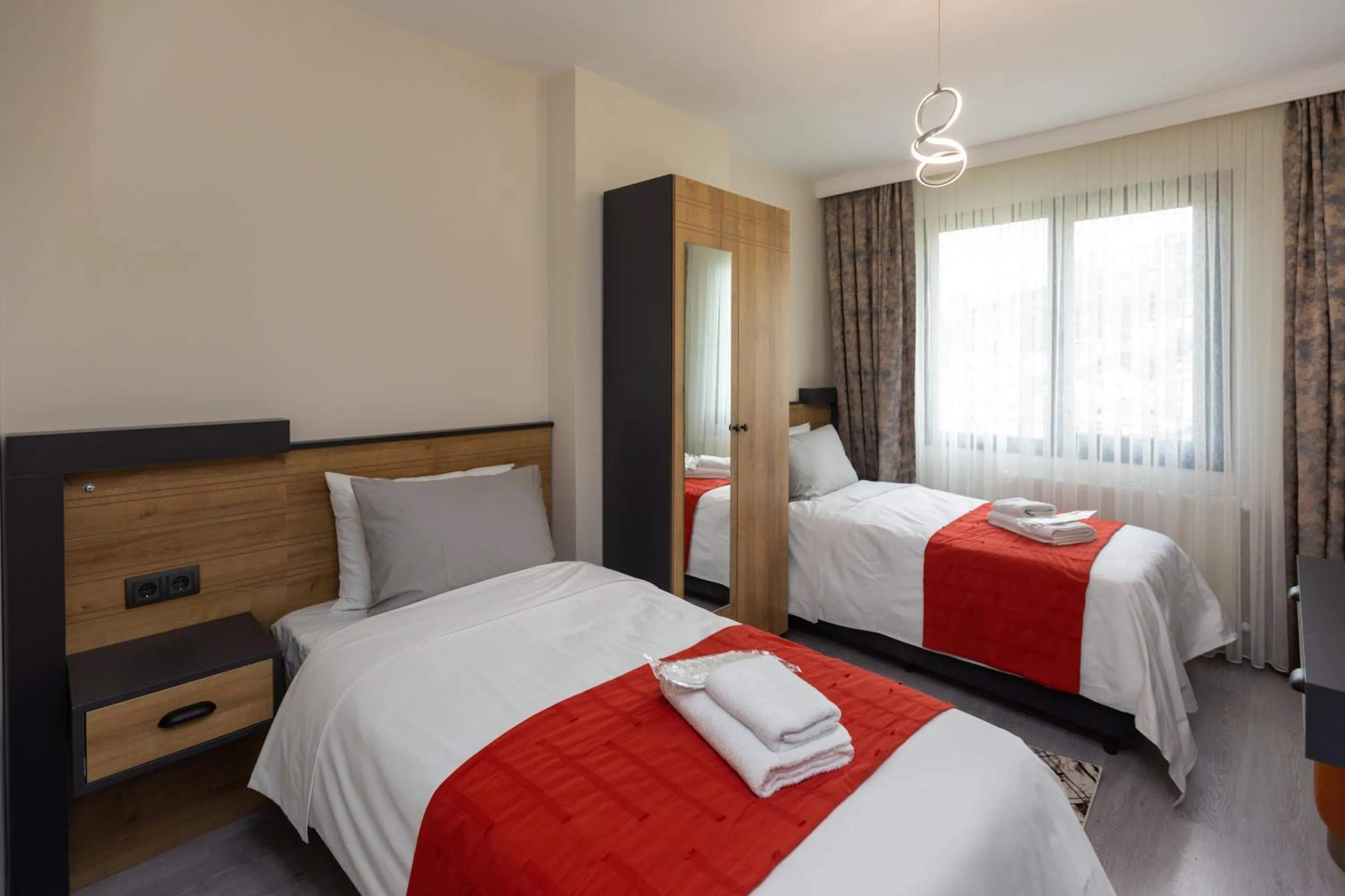 Bed in Moonlight Suite